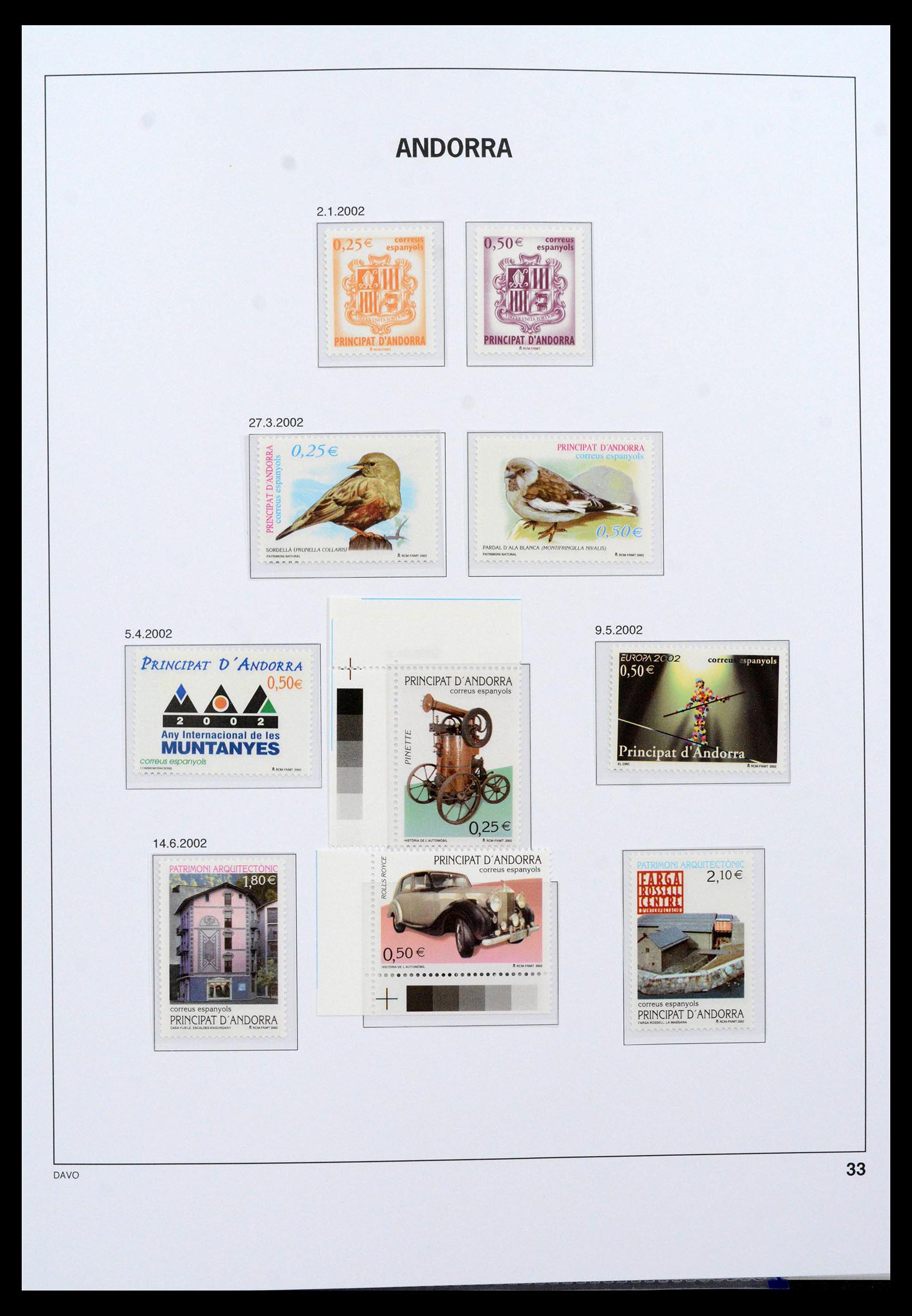 39388 0026 - Stamp collection 39388 Spanish Andorra 1928-2019!