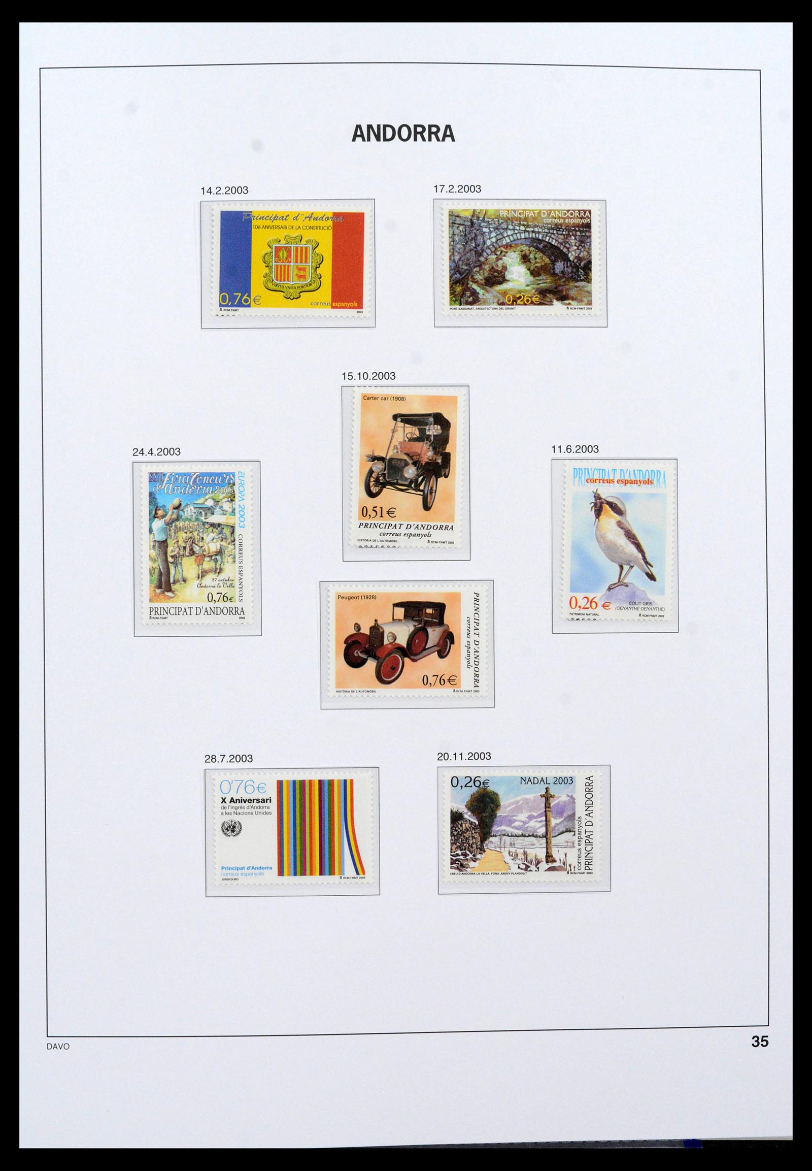 39388 0028 - Stamp collection 39388 Spanish Andorra 1928-2019!