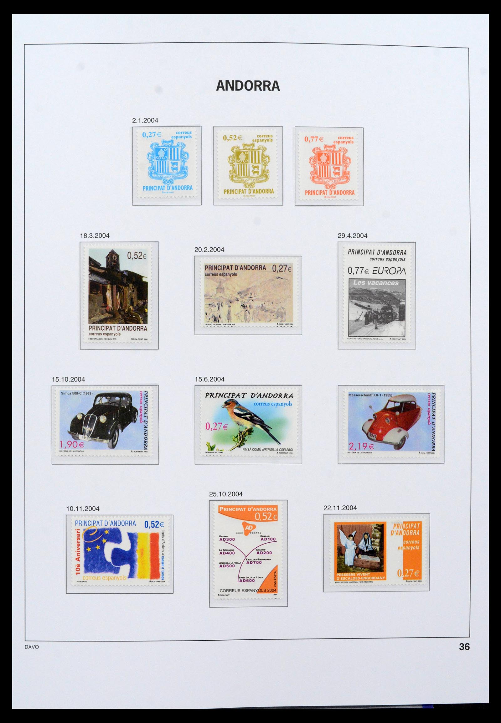 39388 0029 - Stamp collection 39388 Spanish Andorra 1928-2019!