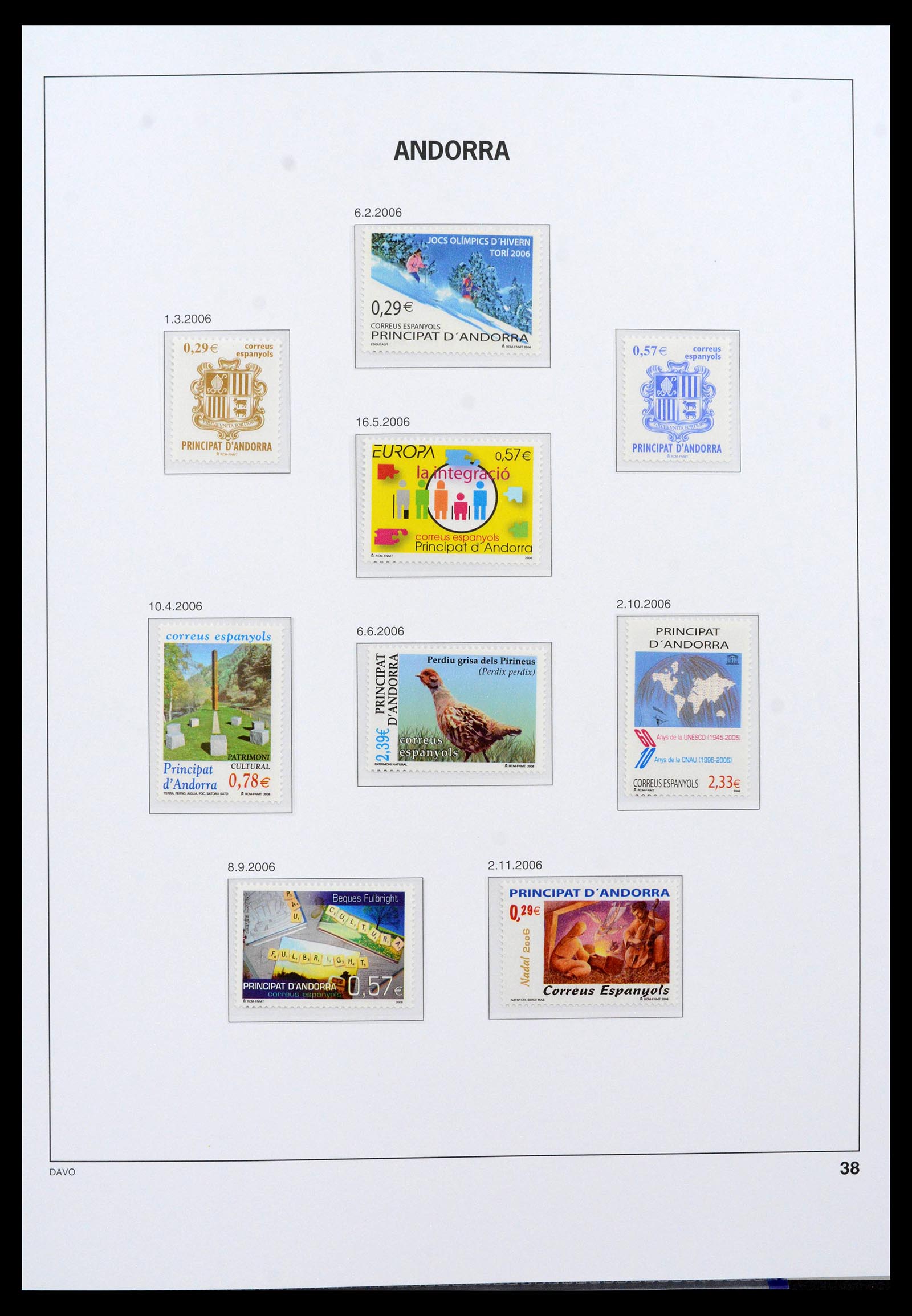 39388 0031 - Stamp collection 39388 Spanish Andorra 1928-2019!