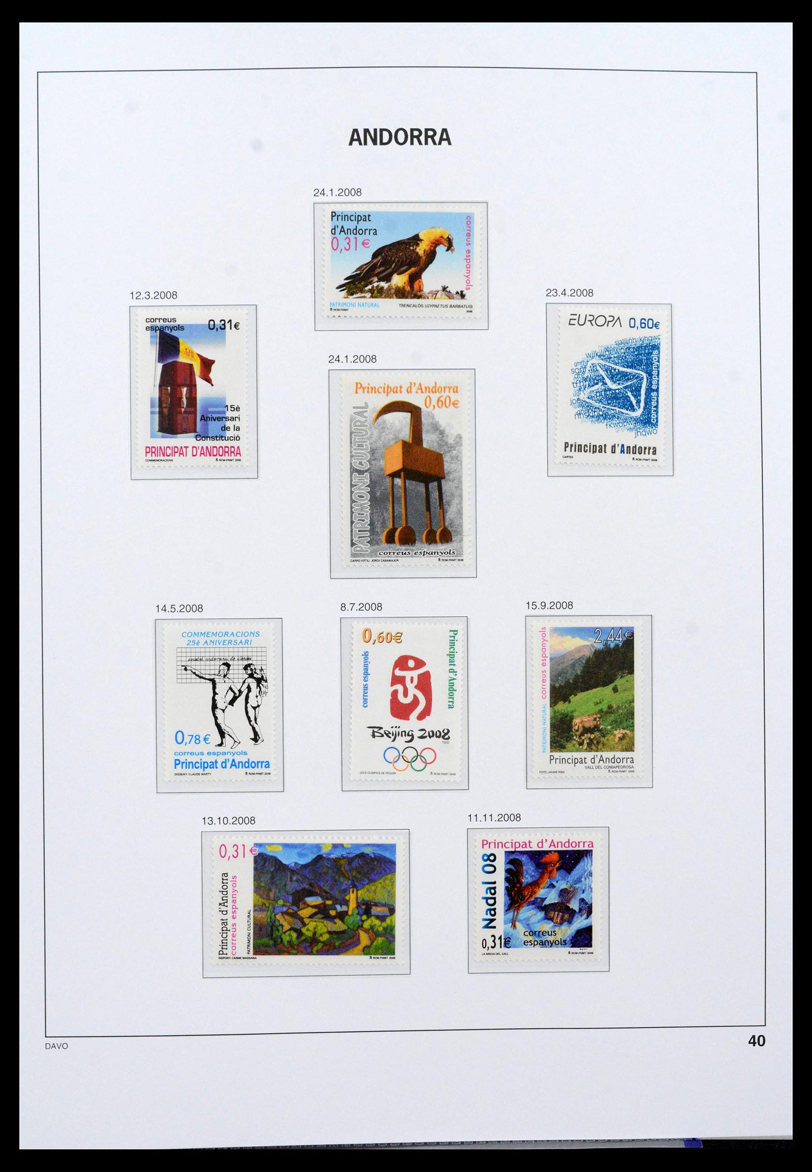 39388 0033 - Stamp collection 39388 Spanish Andorra 1928-2019!