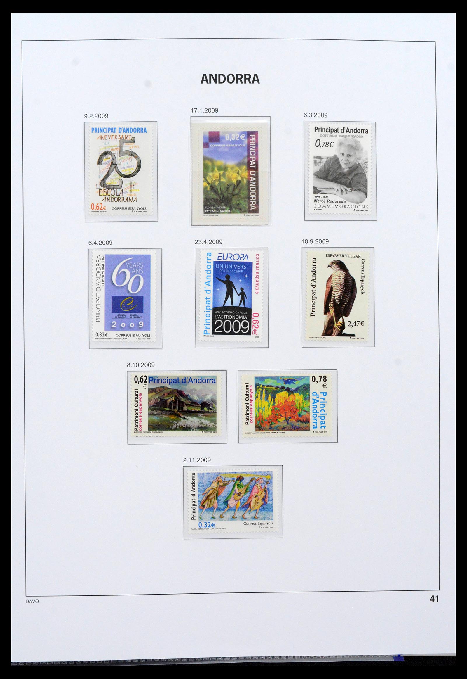 39388 0034 - Stamp collection 39388 Spanish Andorra 1928-2019!