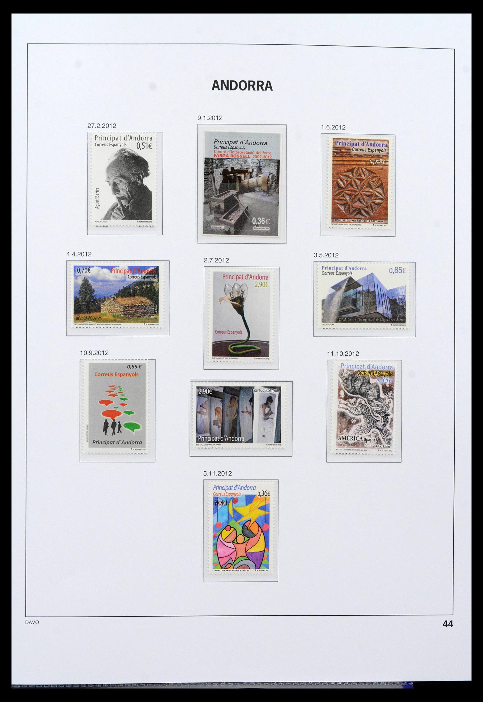 39388 0037 - Stamp collection 39388 Spanish Andorra 1928-2019!