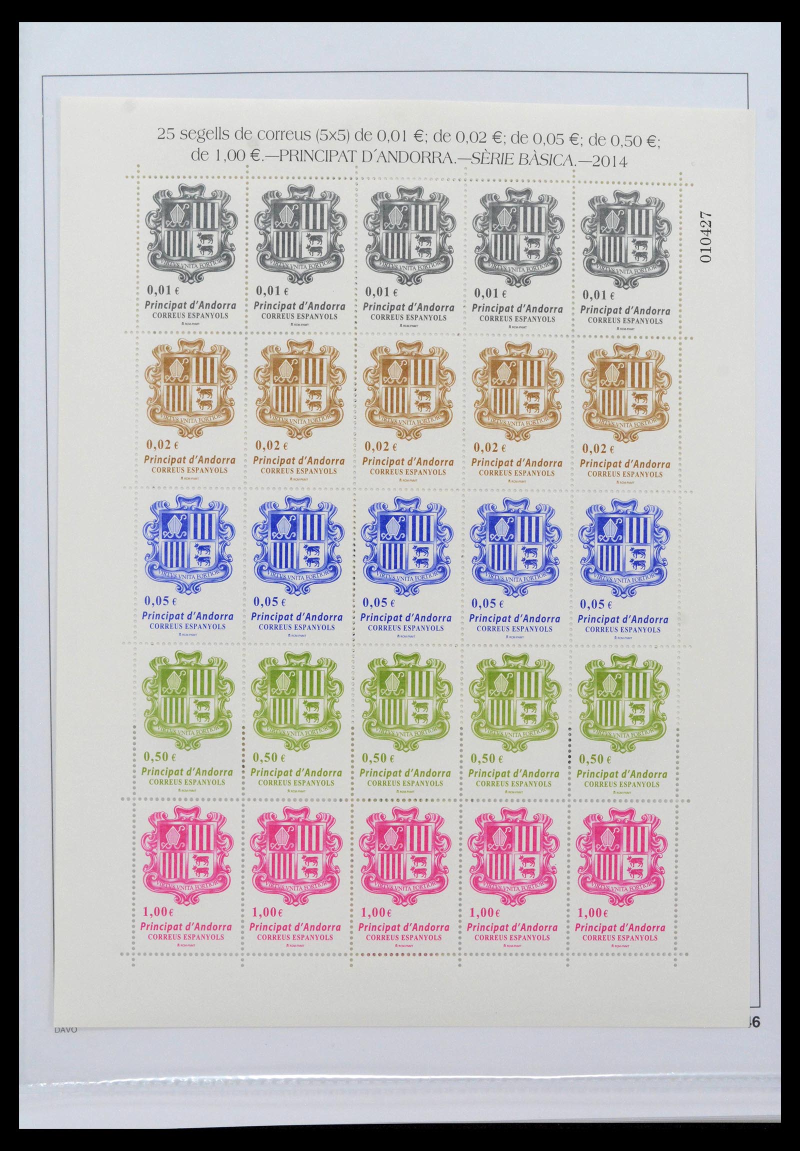 39388 0039 - Stamp collection 39388 Spanish Andorra 1928-2019!