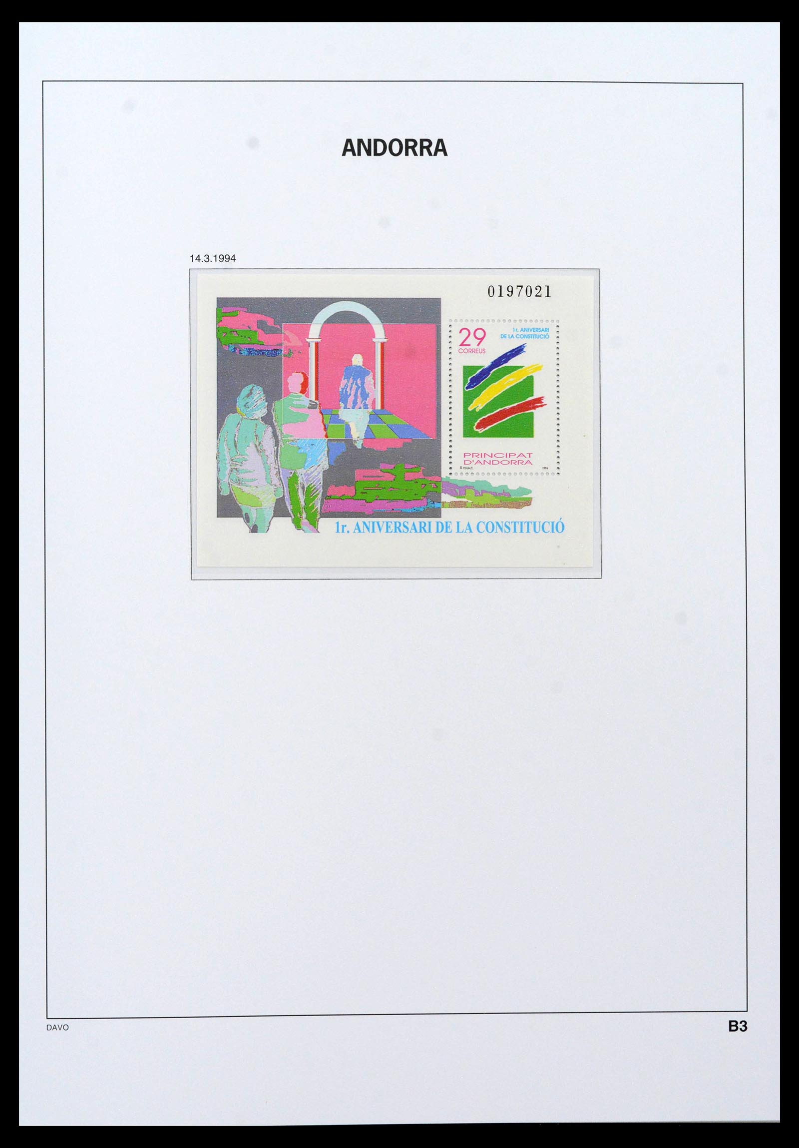 39388 0051 - Postzegelverzameling 39388 Spaans Andorra 1928-2019!
