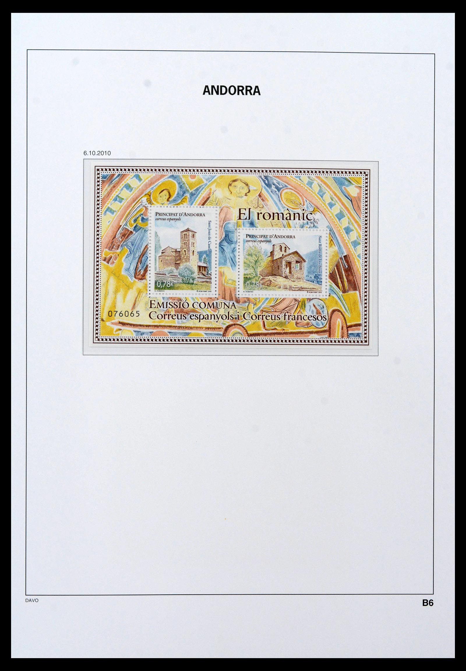 39388 0054 - Postzegelverzameling 39388 Spaans Andorra 1928-2019!