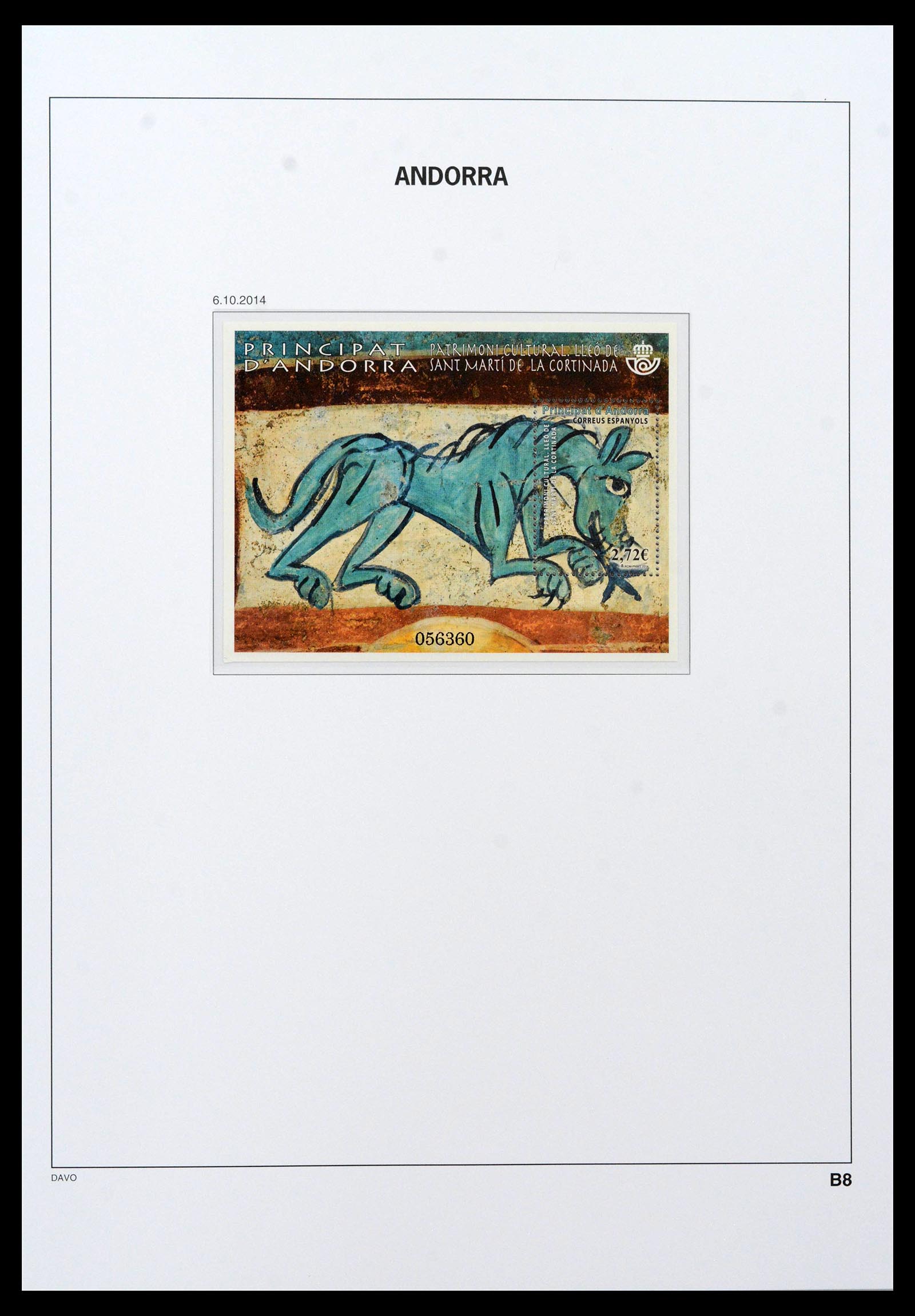 39388 0056 - Postzegelverzameling 39388 Spaans Andorra 1928-2019!