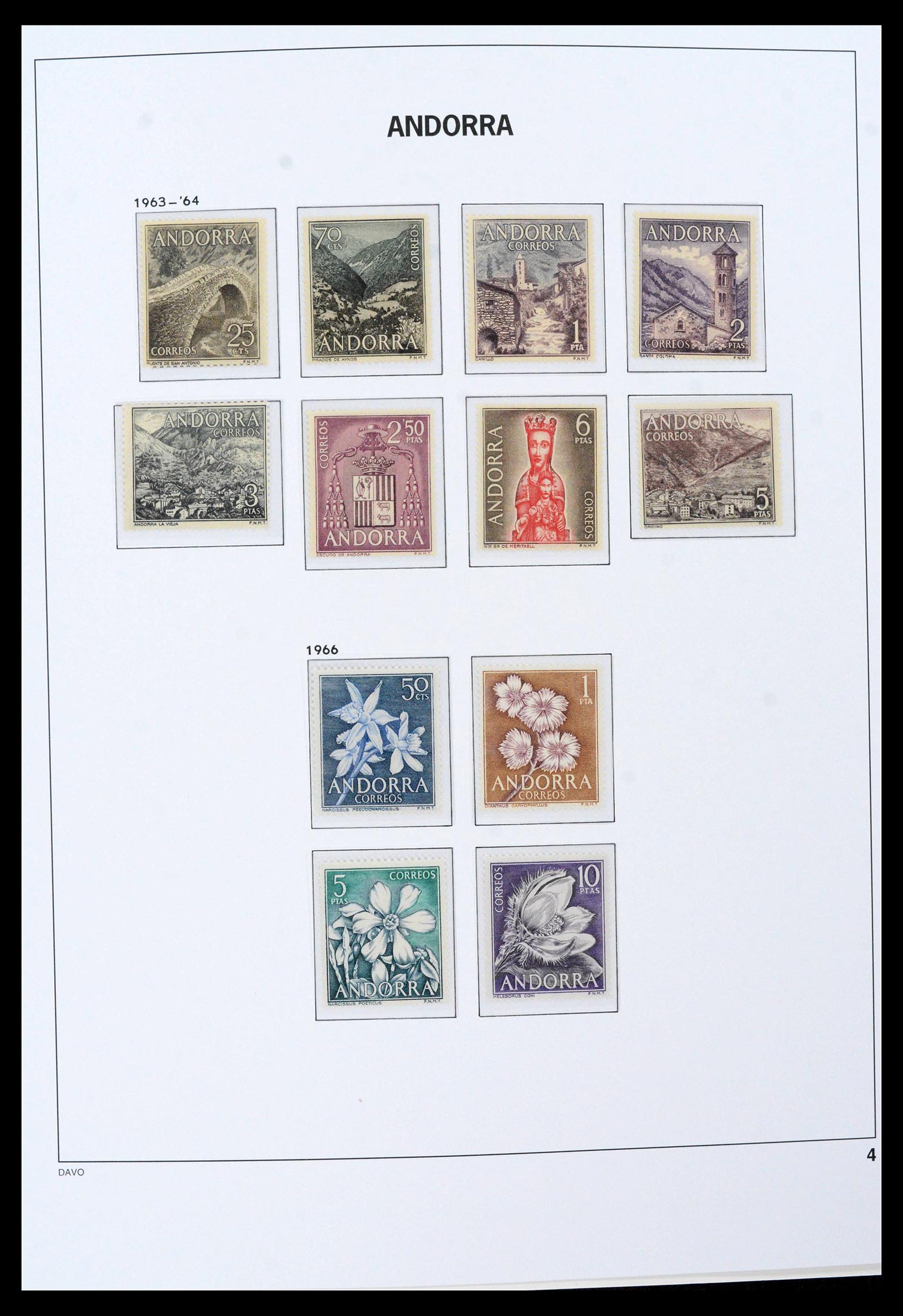 39388 0067 - Postzegelverzameling 39388 Spaans Andorra 1928-2019!