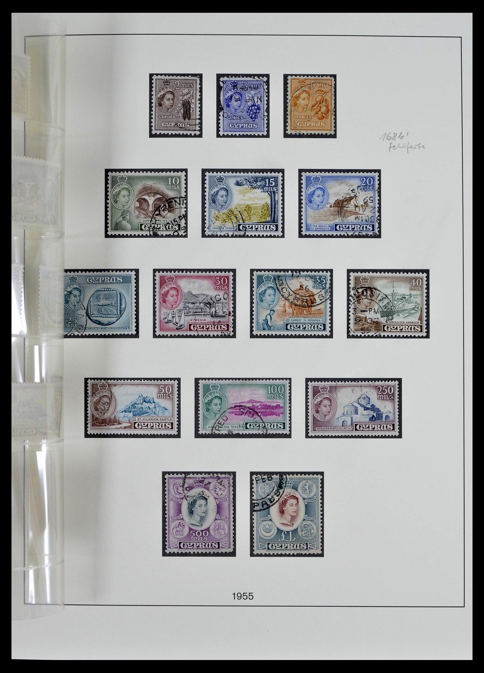 39389 0022 - Stamp collection 39389 Cyprus 1880-1971.