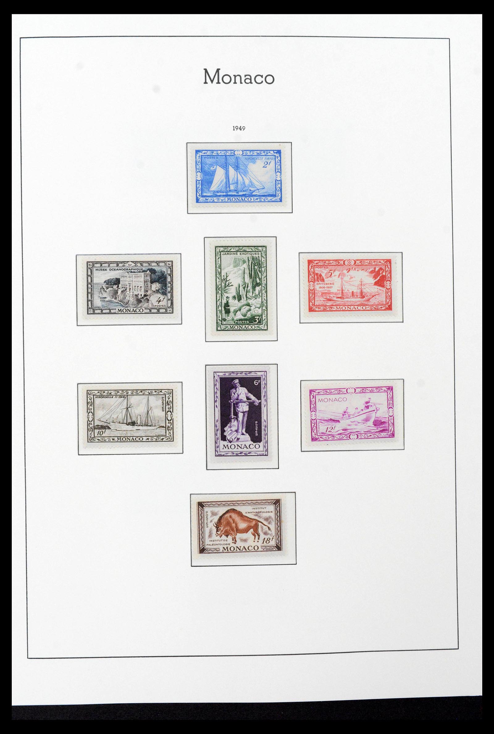 39390 0035 - Stamp collection 39390 Monaco complete 1885-1990.