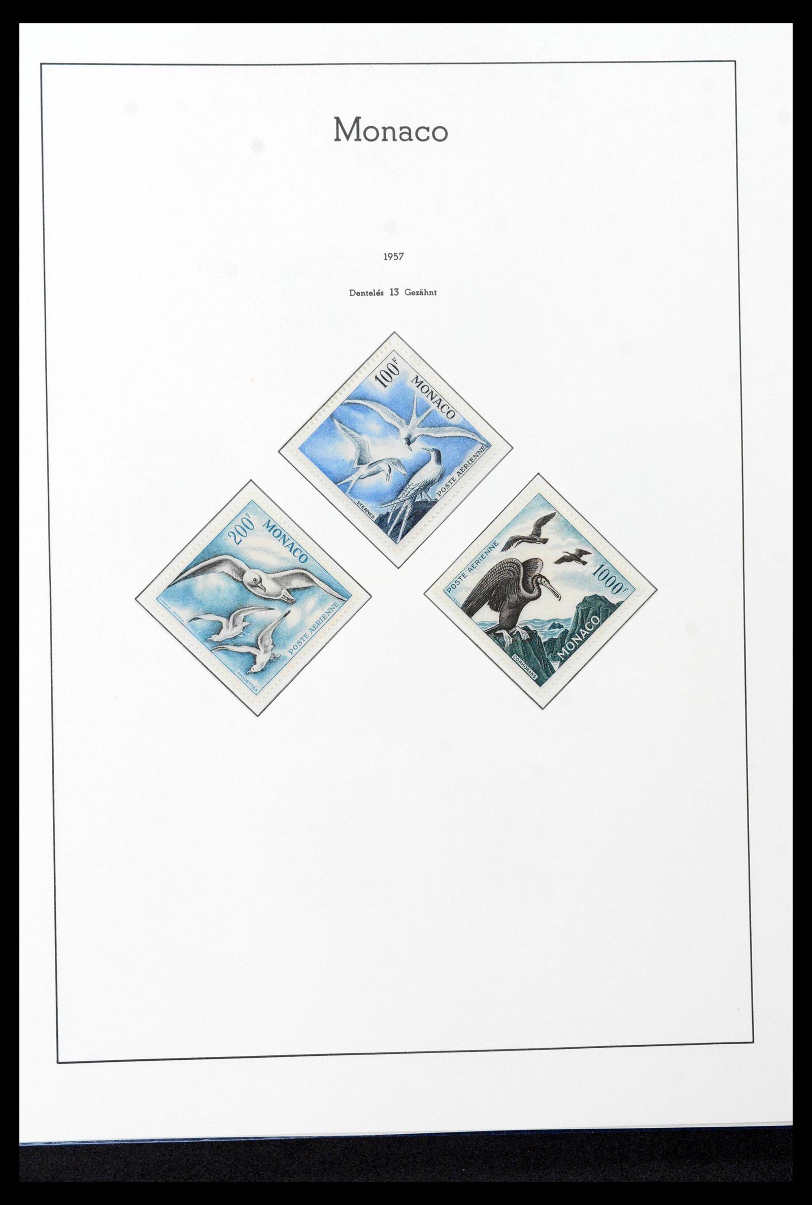 39390 0057 - Stamp collection 39390 Monaco complete 1885-1990.