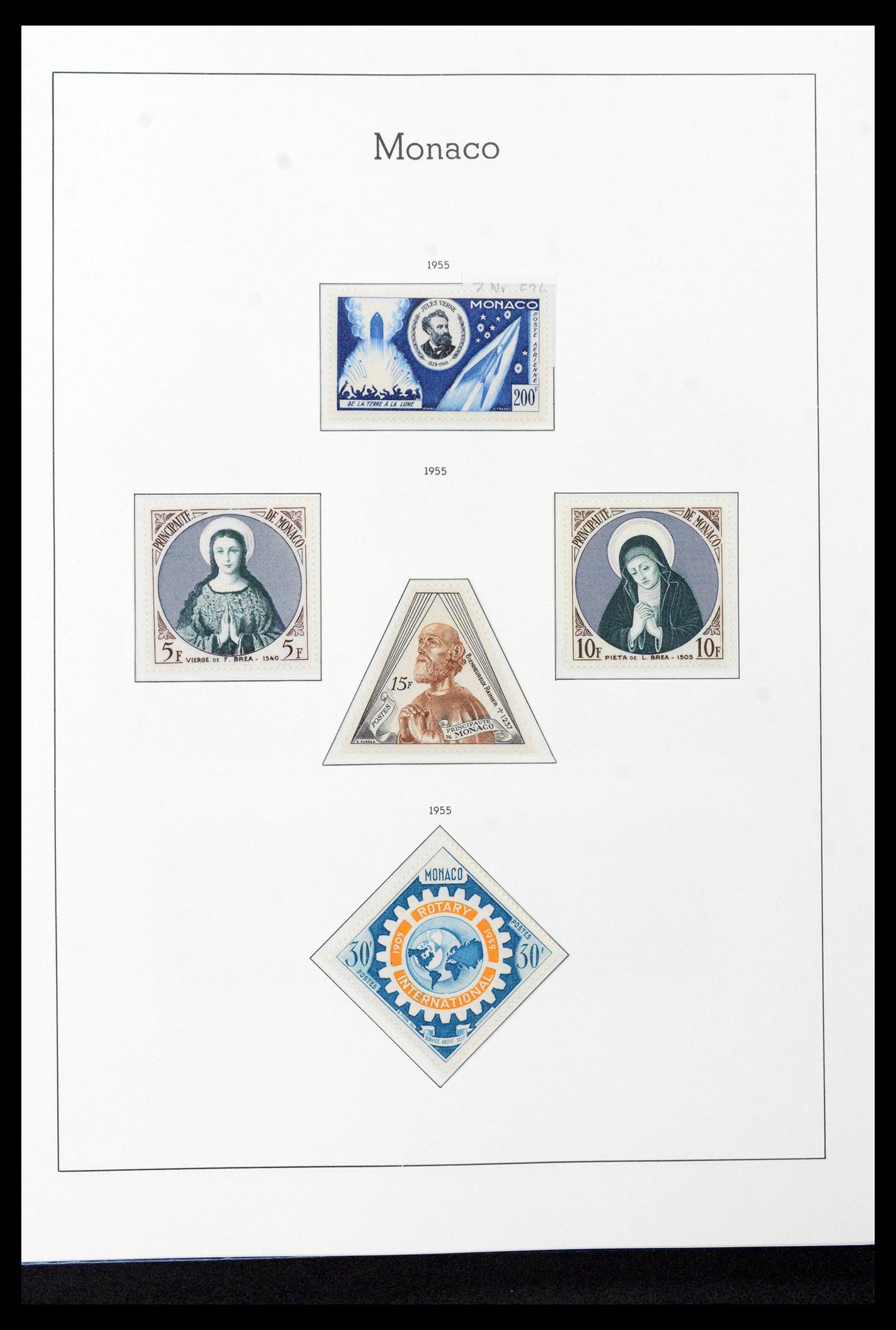 39390 0060 - Stamp collection 39390 Monaco complete 1885-1990.