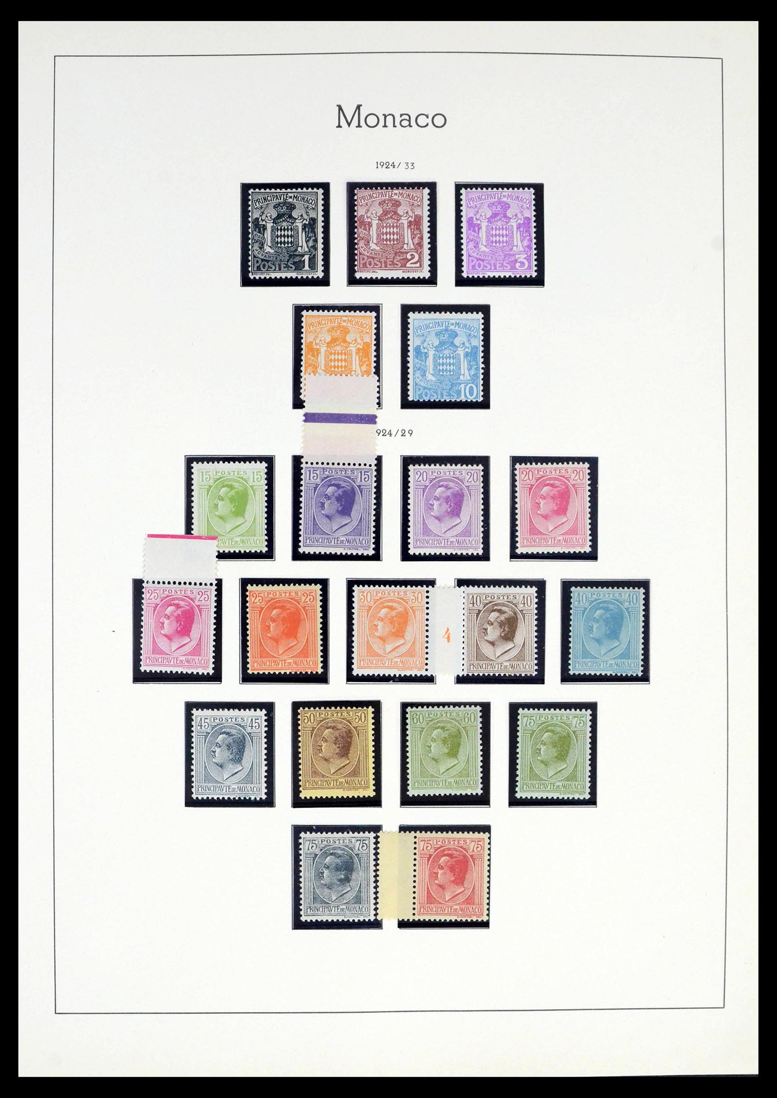 39392 0006 - Postzegelverzameling 39392 Monaco 1885-1999.