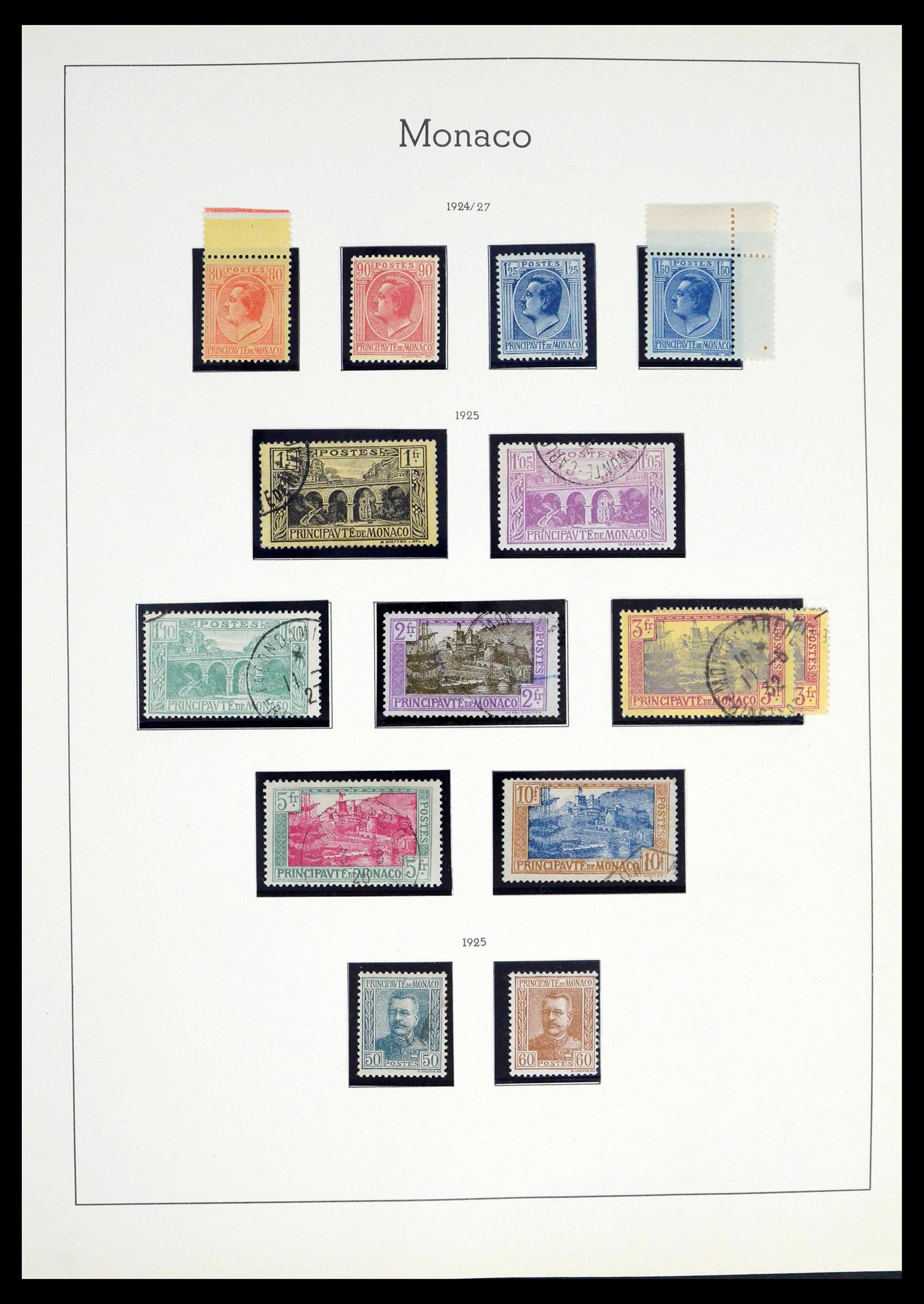 39392 0007 - Postzegelverzameling 39392 Monaco 1885-1999.