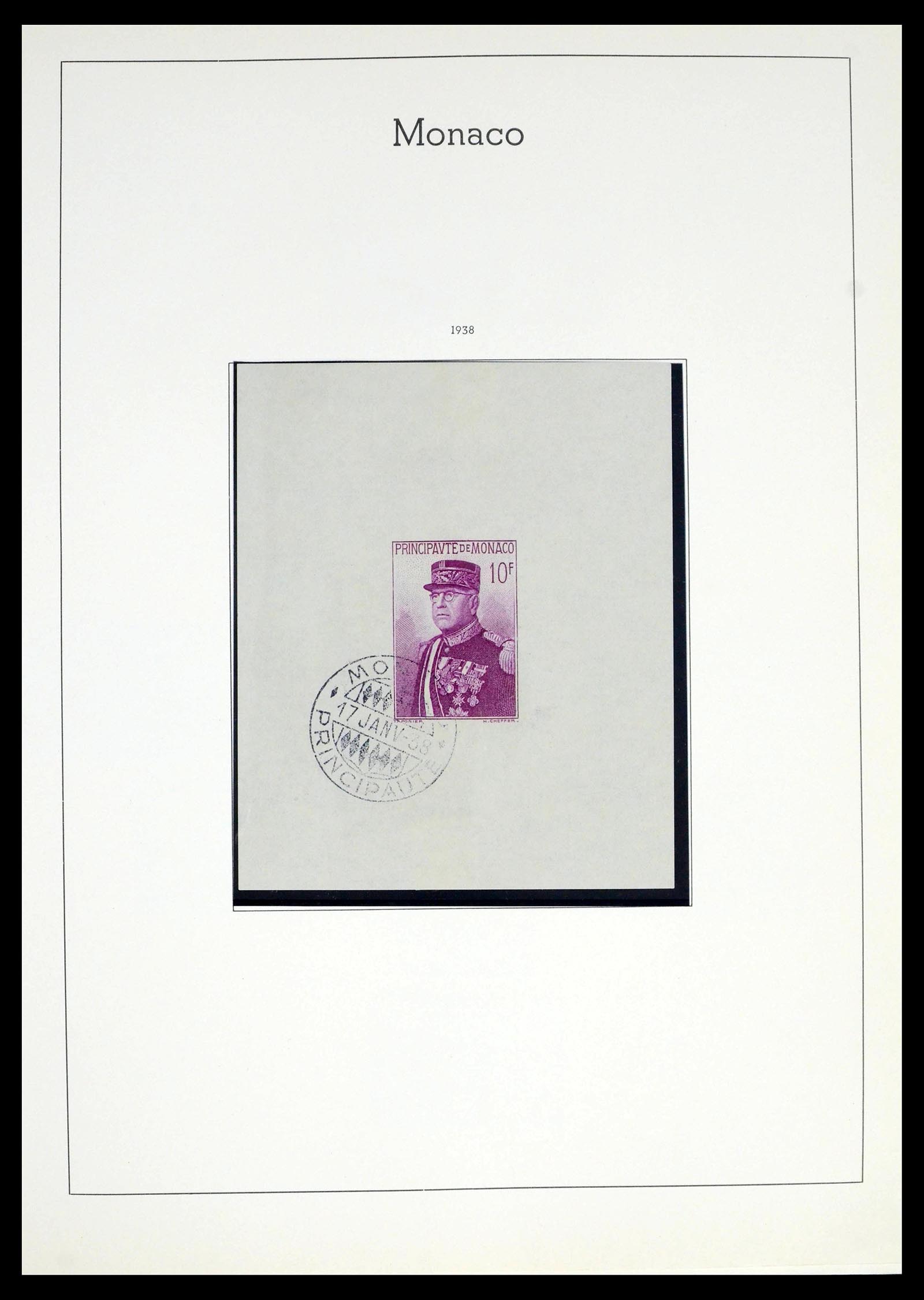 39392 0012 - Postzegelverzameling 39392 Monaco 1885-1999.