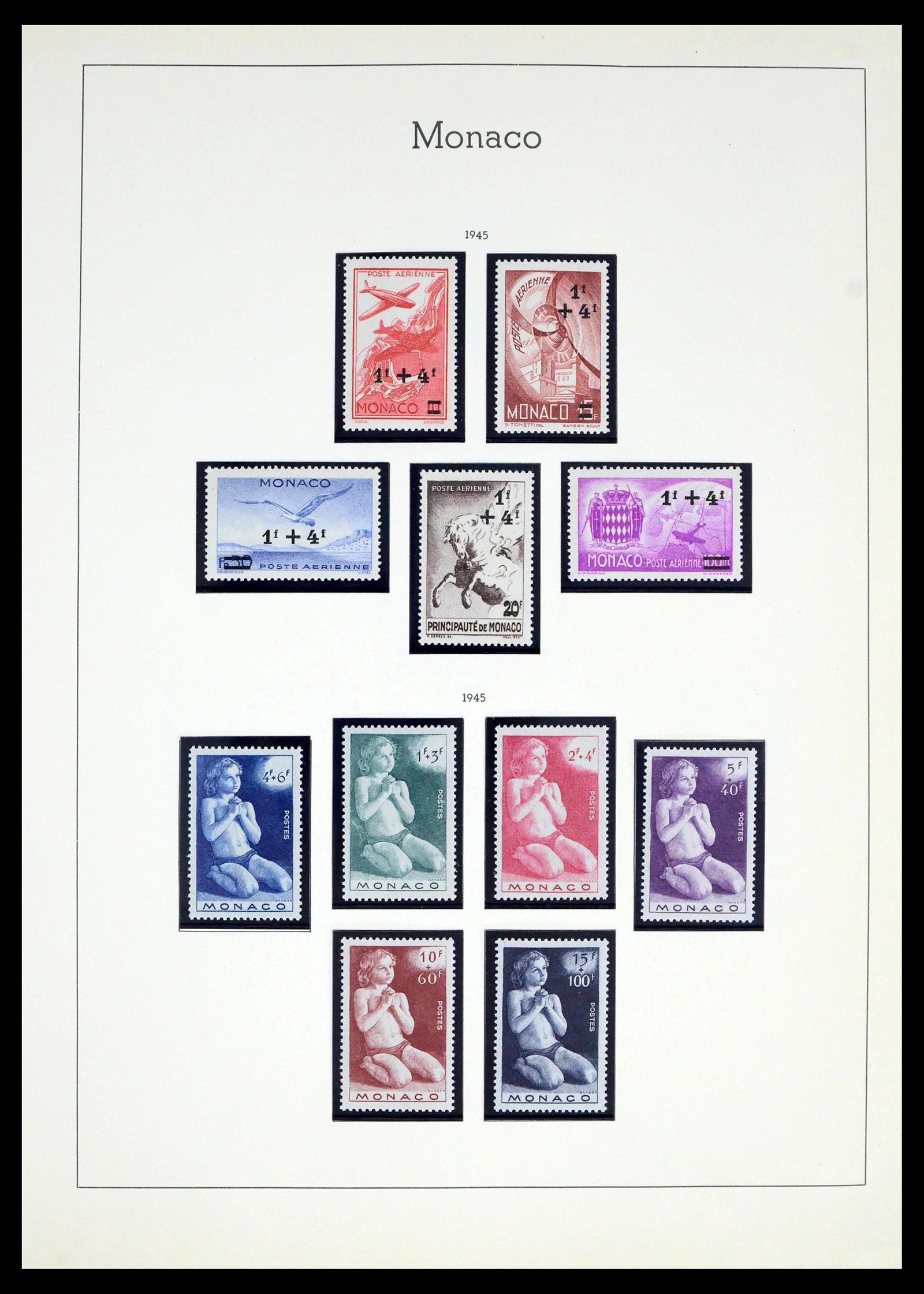 39392 0023 - Postzegelverzameling 39392 Monaco 1885-1999.