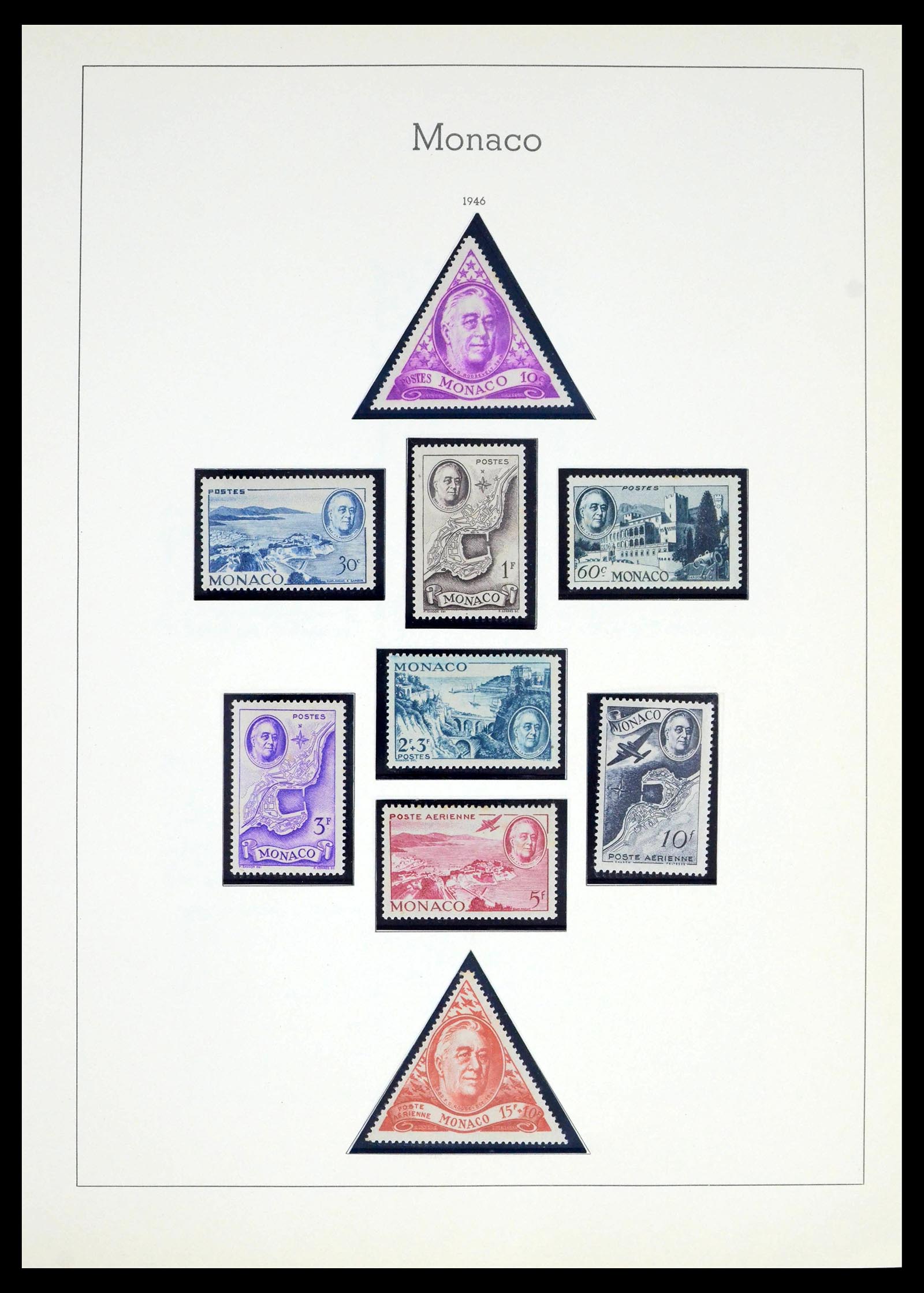 39392 0026 - Postzegelverzameling 39392 Monaco 1885-1999.