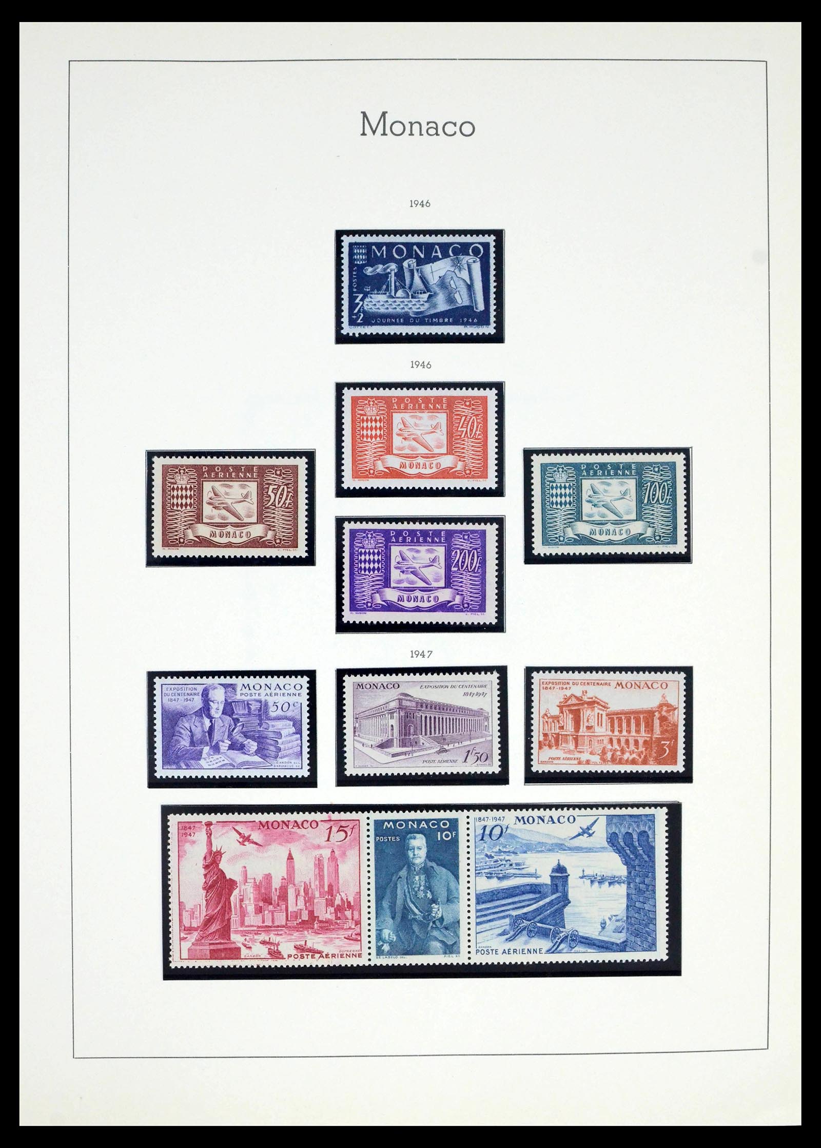 39392 0027 - Postzegelverzameling 39392 Monaco 1885-1999.