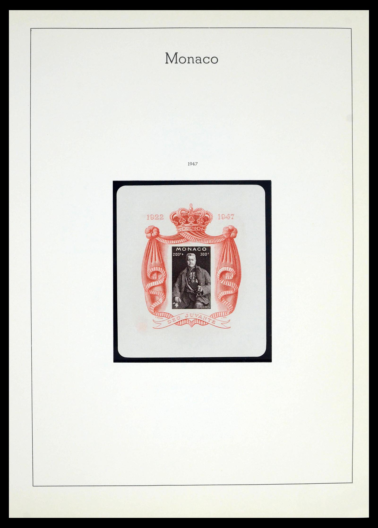 39392 0028 - Postzegelverzameling 39392 Monaco 1885-1999.