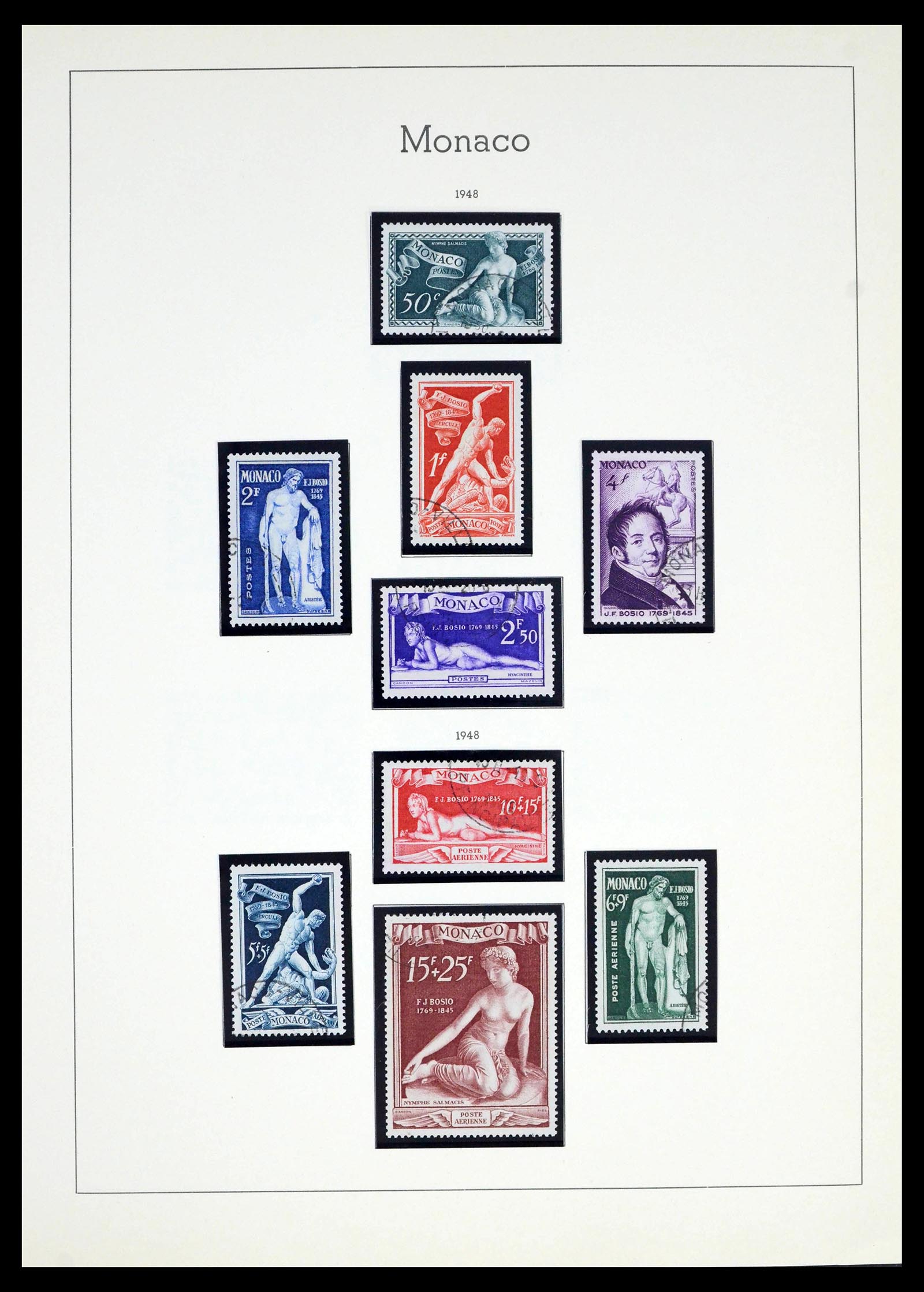 39392 0030 - Postzegelverzameling 39392 Monaco 1885-1999.