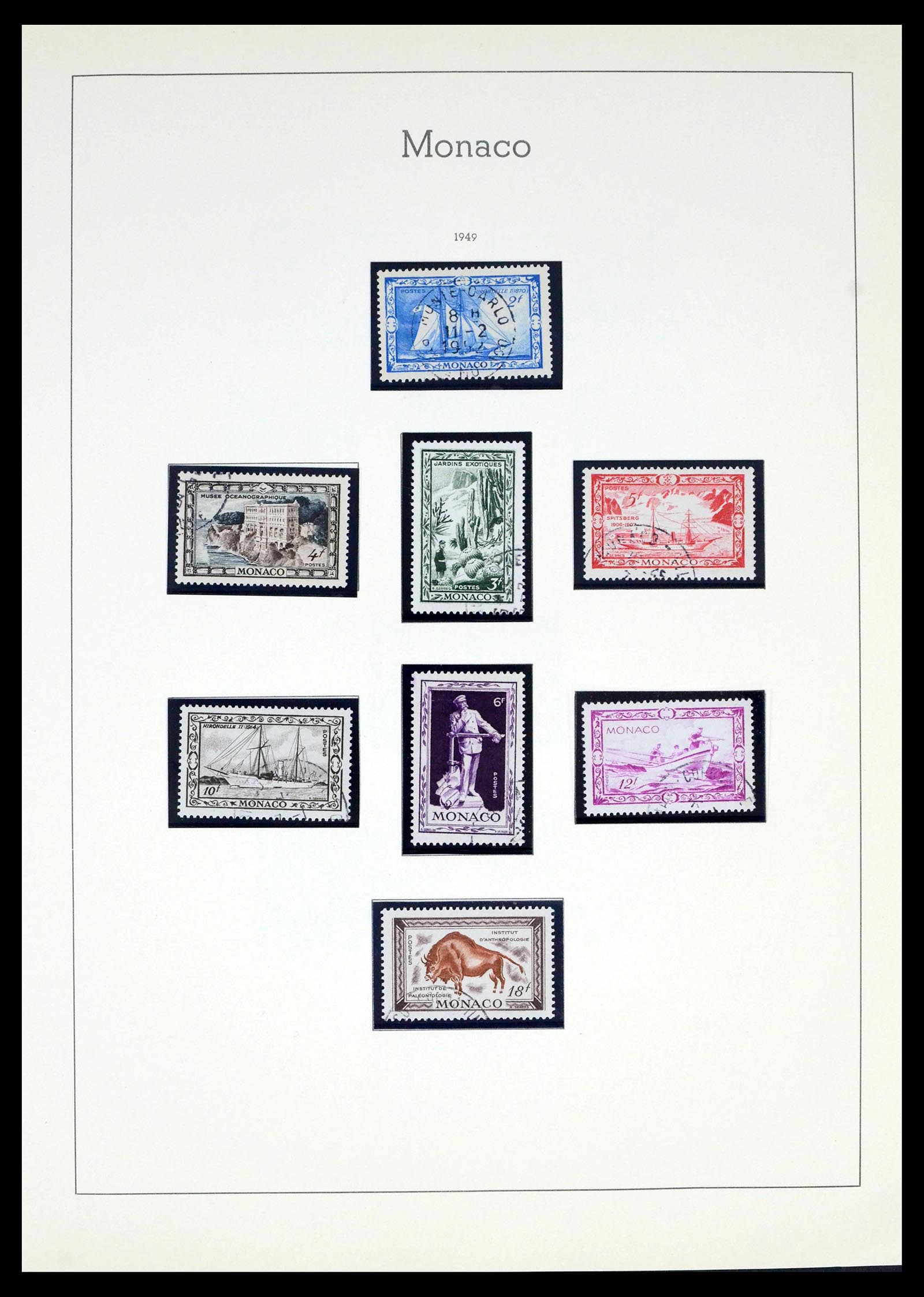 39392 0031 - Postzegelverzameling 39392 Monaco 1885-1999.