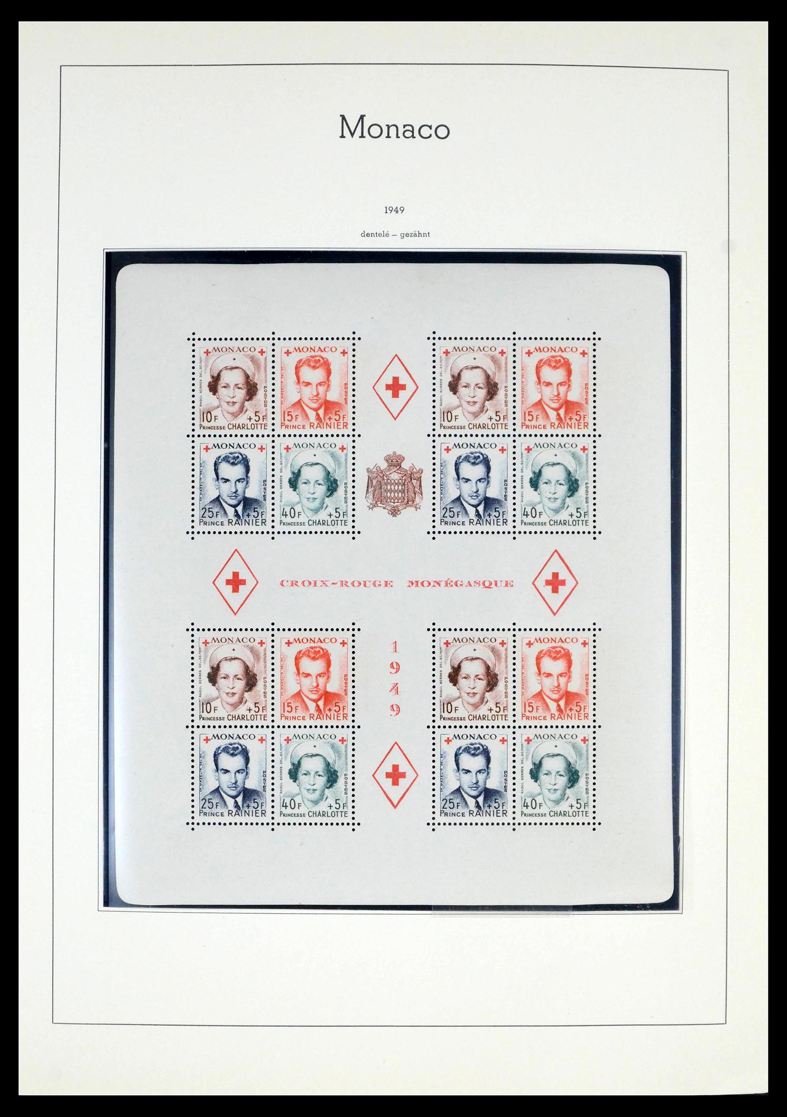 39392 0035 - Postzegelverzameling 39392 Monaco 1885-1999.
