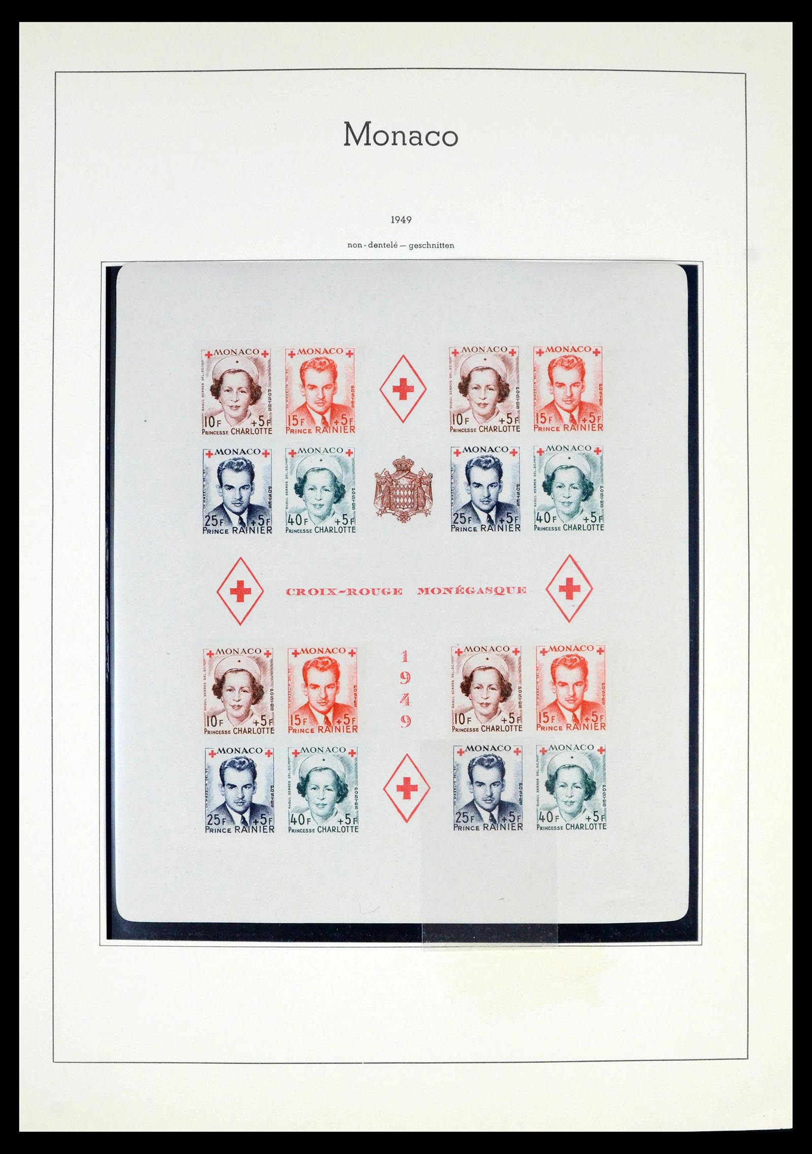 39392 0036 - Postzegelverzameling 39392 Monaco 1885-1999.