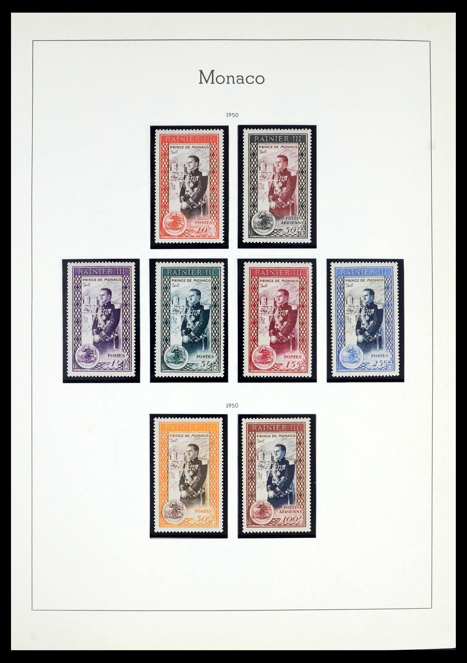 39392 0038 - Postzegelverzameling 39392 Monaco 1885-1999.