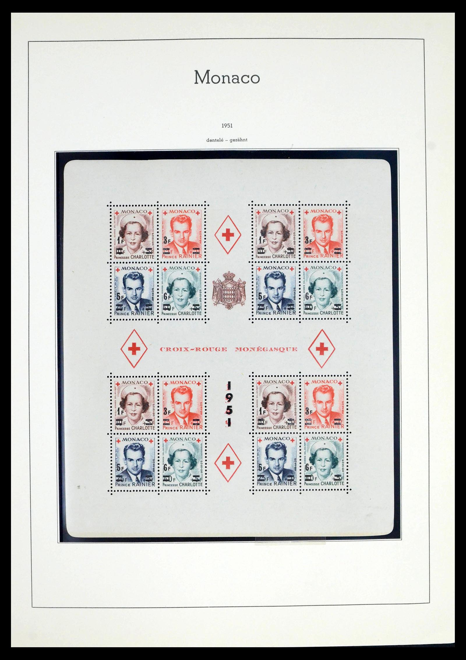 39392 0041 - Postzegelverzameling 39392 Monaco 1885-1999.