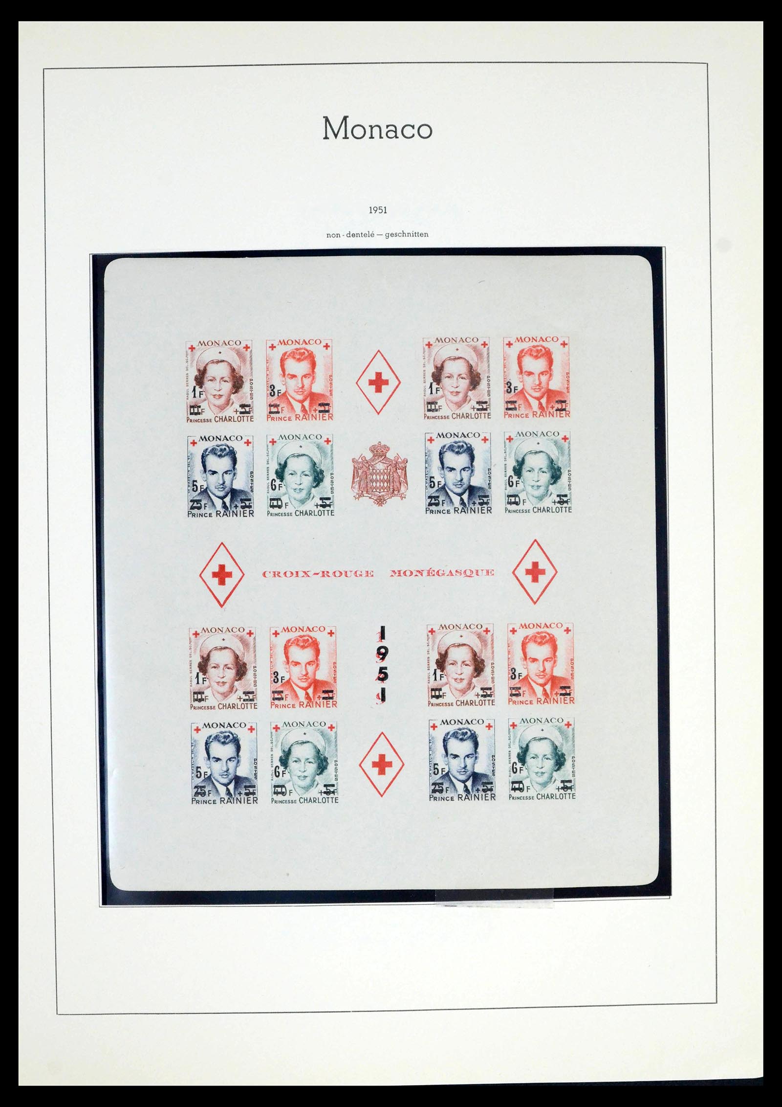 39392 0042 - Postzegelverzameling 39392 Monaco 1885-1999.