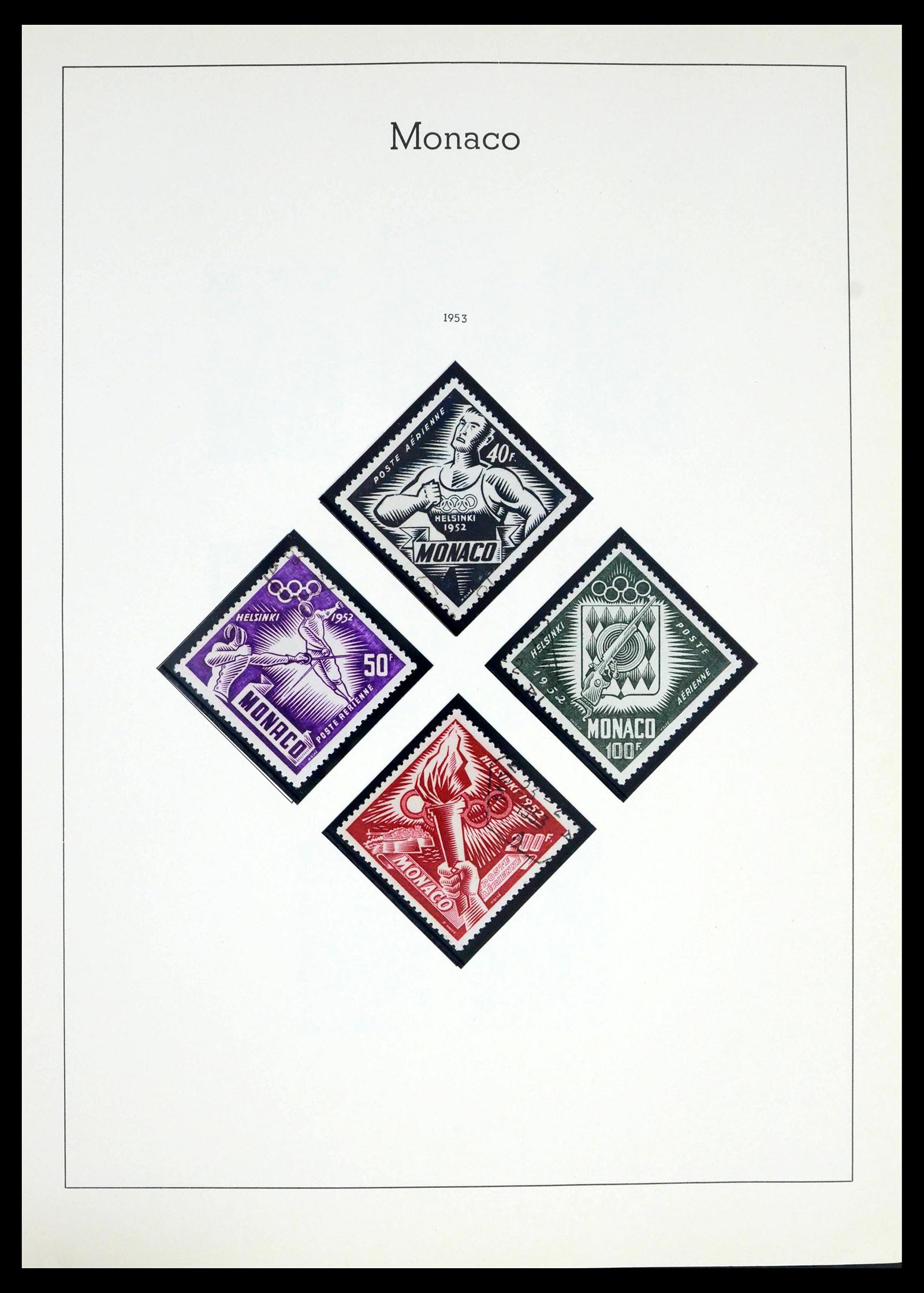 39392 0045 - Postzegelverzameling 39392 Monaco 1885-1999.
