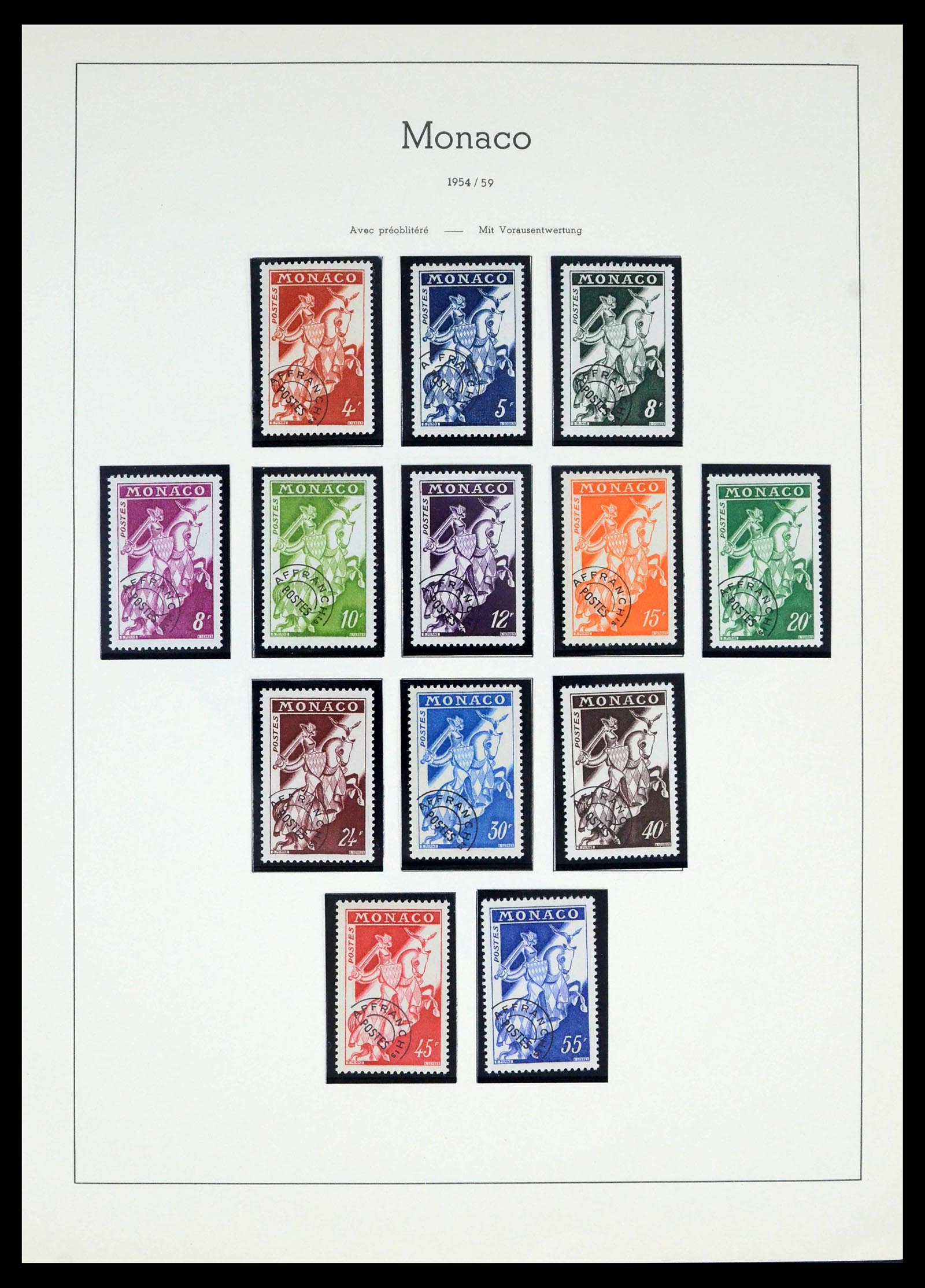 39392 0049 - Postzegelverzameling 39392 Monaco 1885-1999.