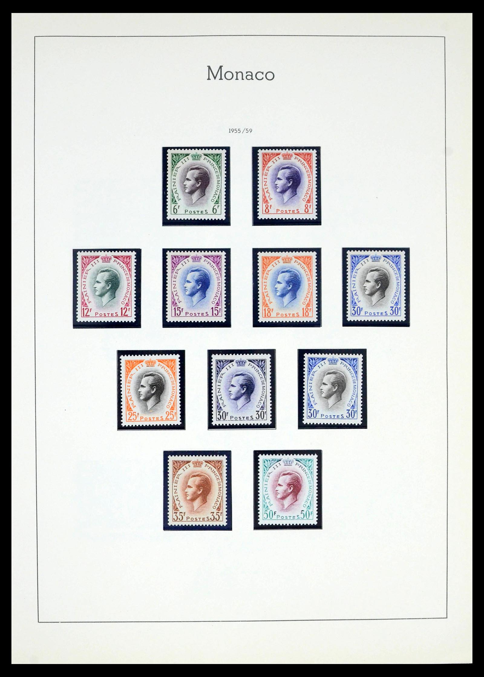 39392 0051 - Postzegelverzameling 39392 Monaco 1885-1999.