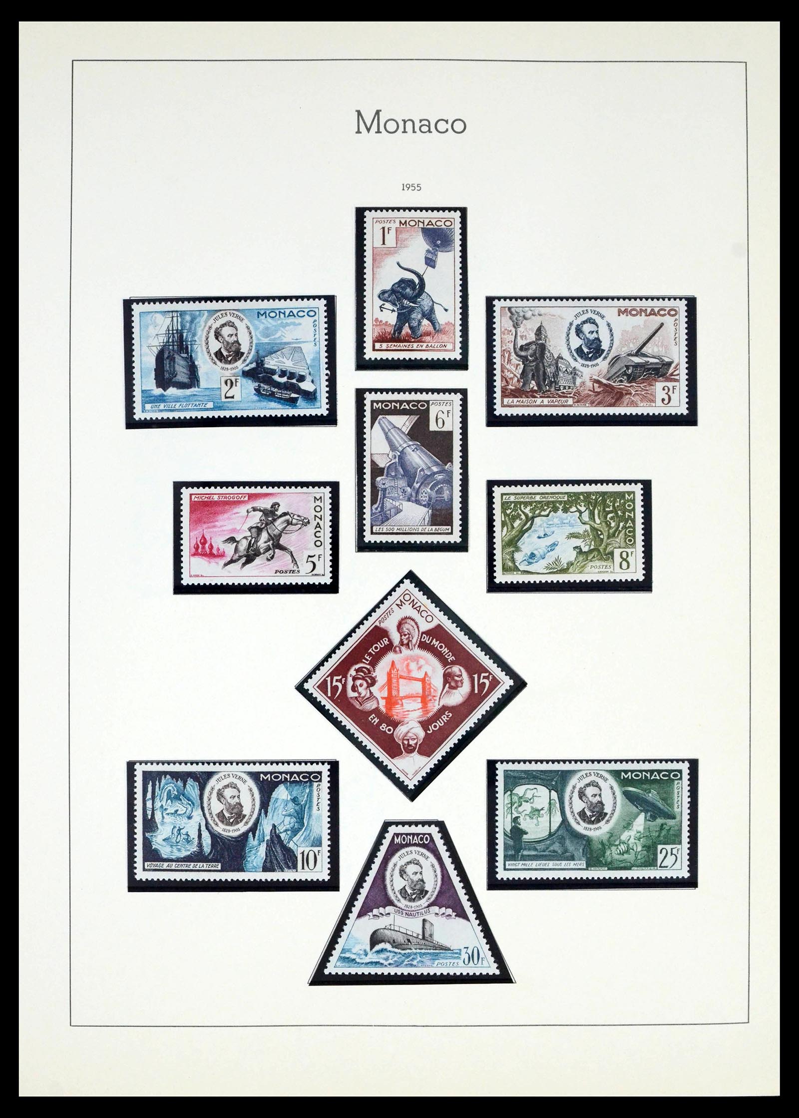 39392 0052 - Postzegelverzameling 39392 Monaco 1885-1999.