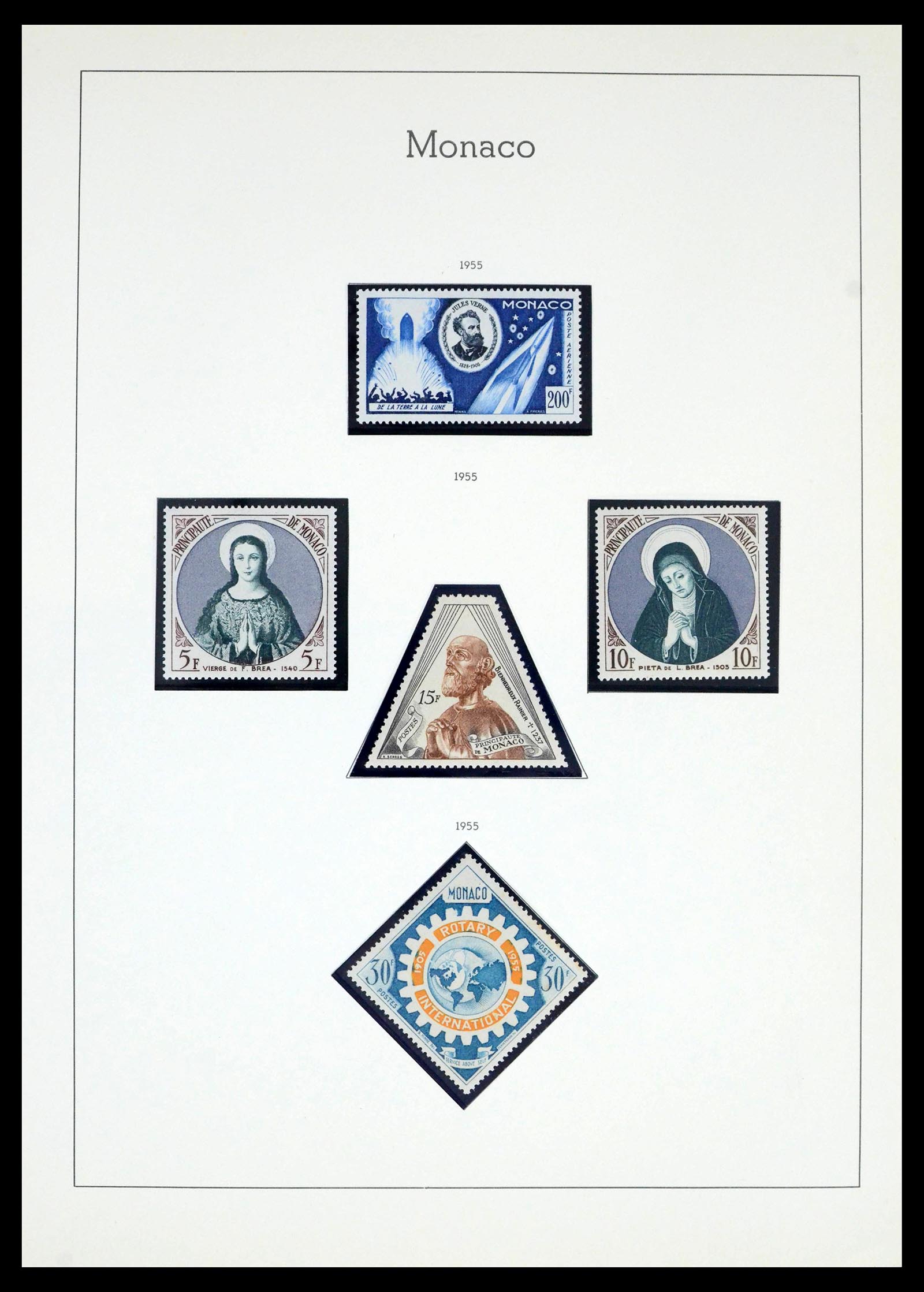 39392 0053 - Postzegelverzameling 39392 Monaco 1885-1999.
