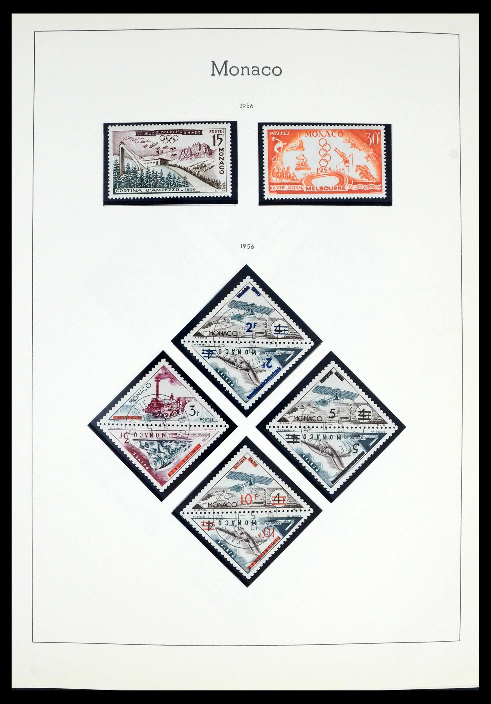 39392 0055 - Postzegelverzameling 39392 Monaco 1885-1999.