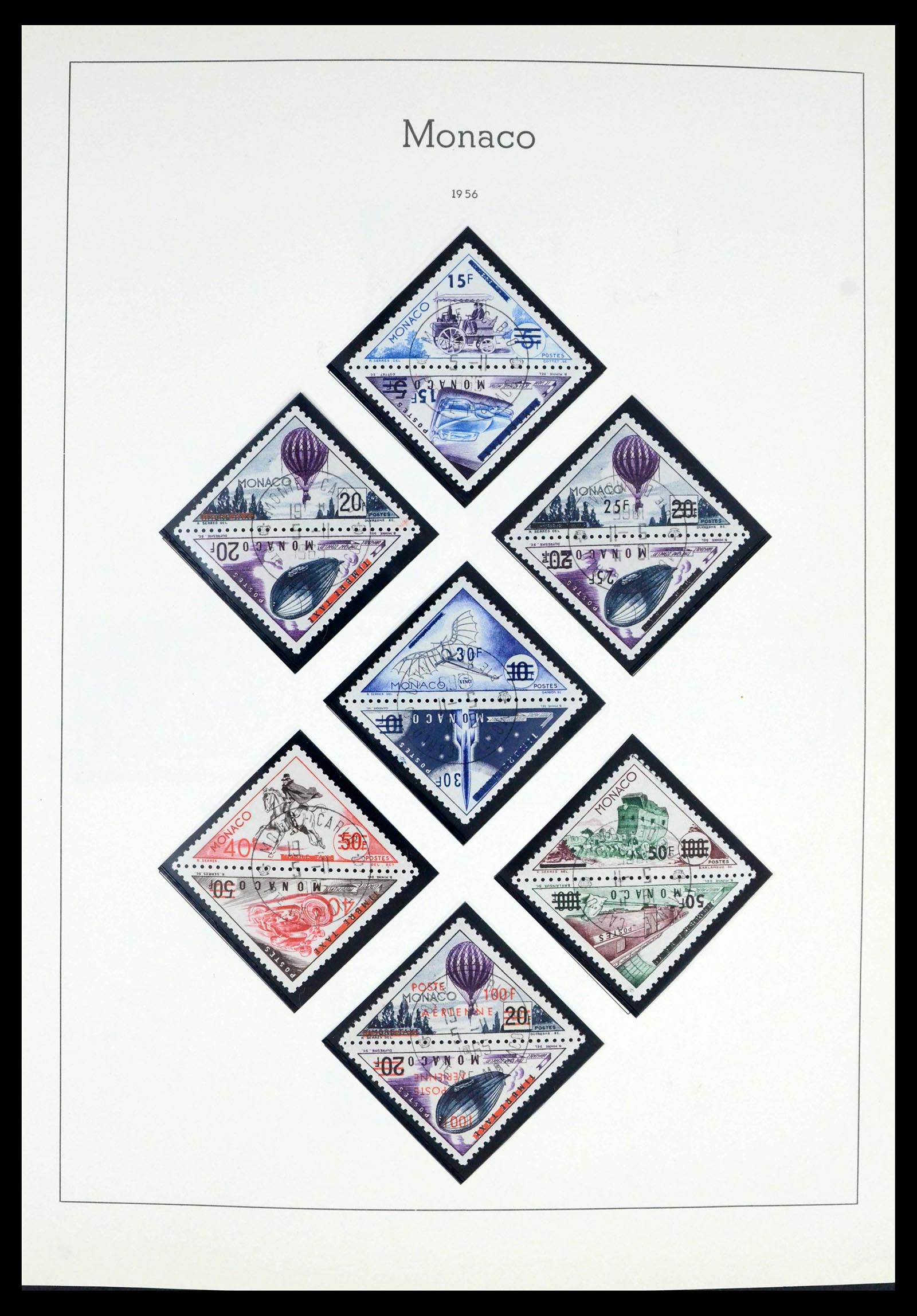 39392 0056 - Postzegelverzameling 39392 Monaco 1885-1999.