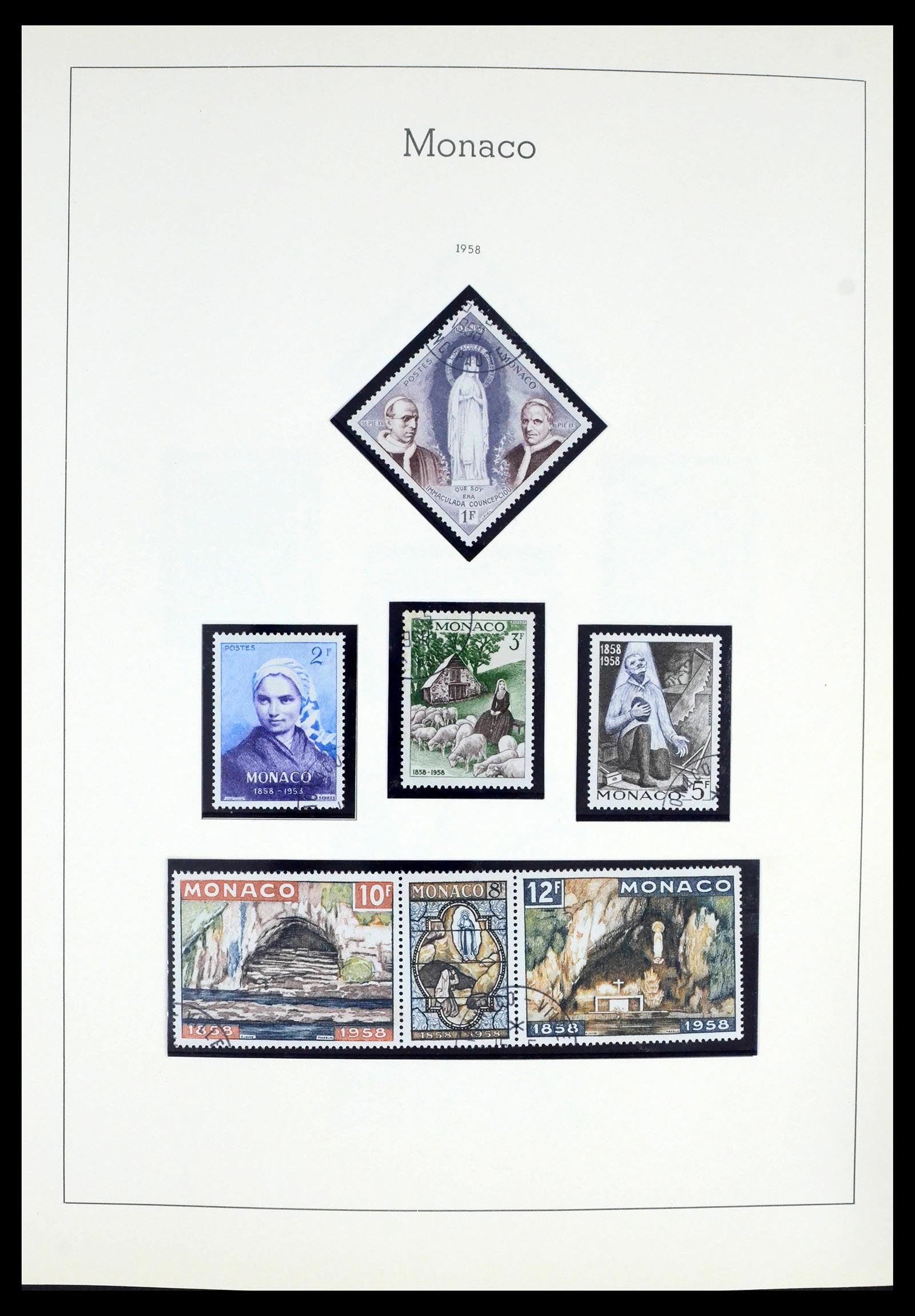 39392 0060 - Postzegelverzameling 39392 Monaco 1885-1999.