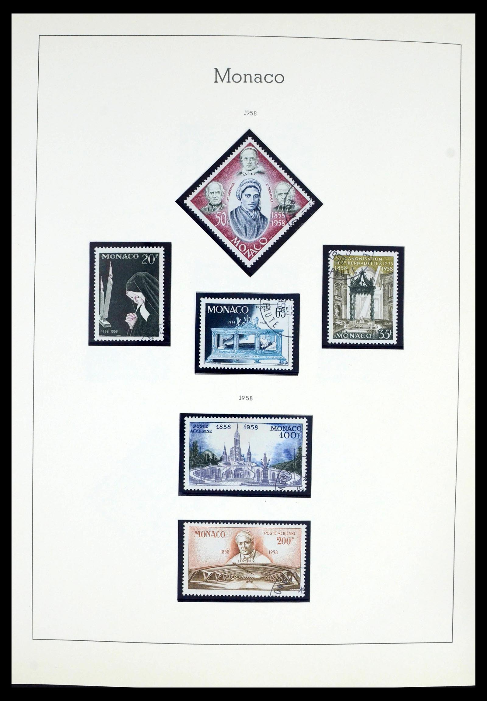 39392 0061 - Postzegelverzameling 39392 Monaco 1885-1999.