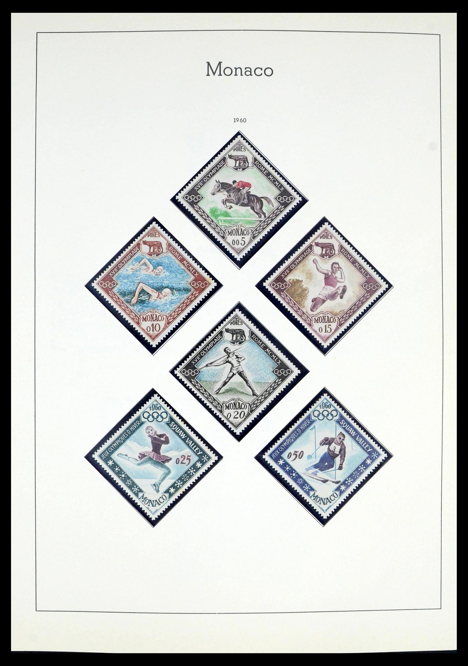 39392 0064 - Postzegelverzameling 39392 Monaco 1885-1999.