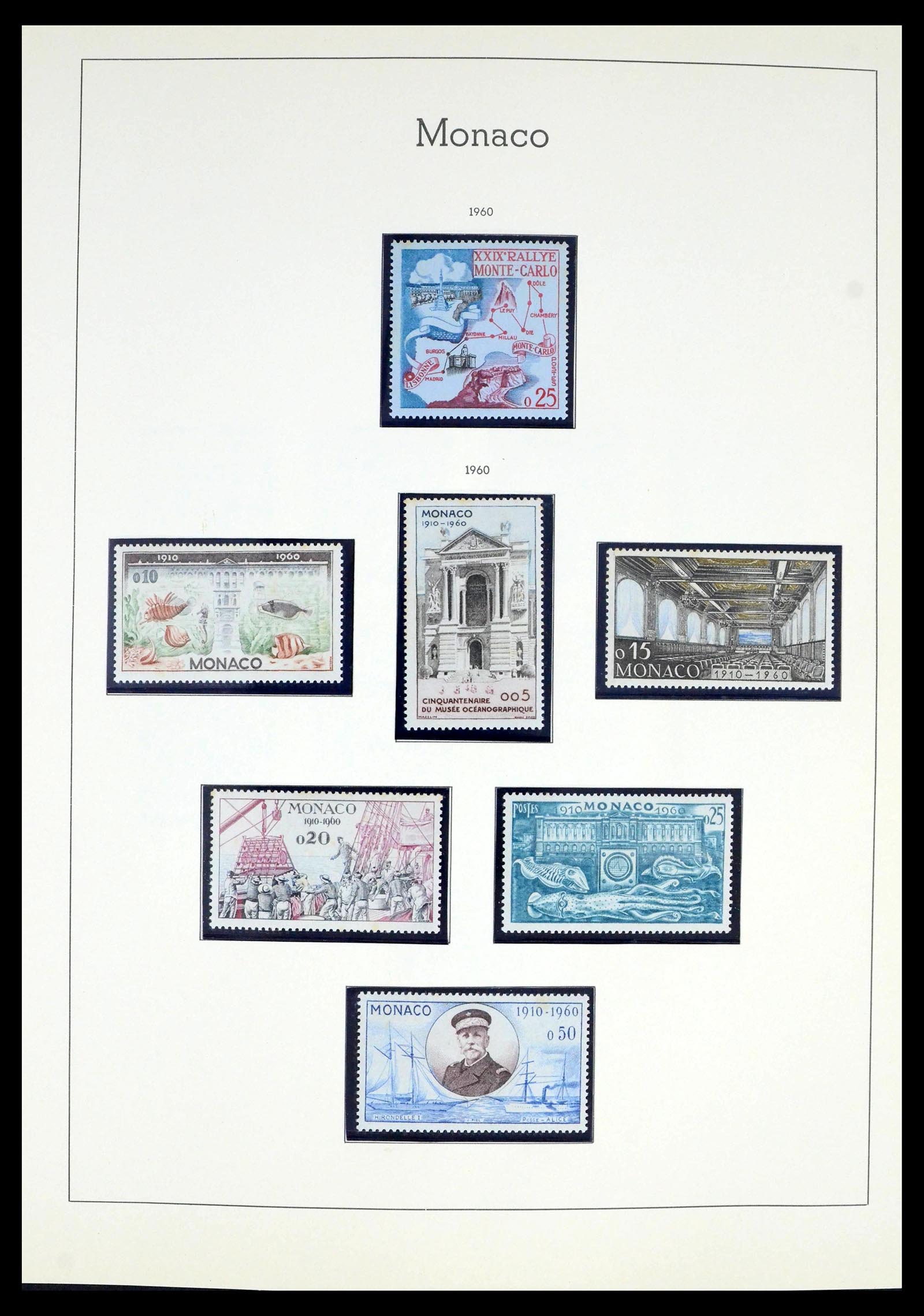 39392 0065 - Postzegelverzameling 39392 Monaco 1885-1999.