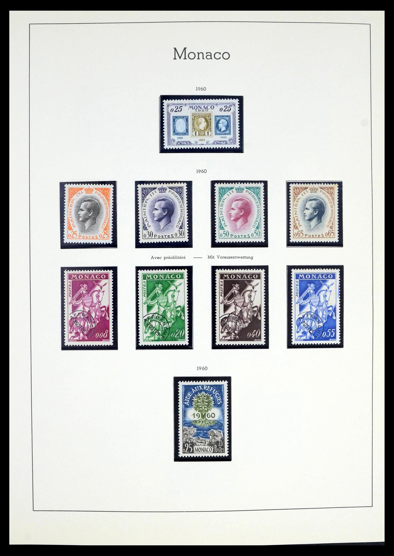 39392 0066 - Postzegelverzameling 39392 Monaco 1885-1999.