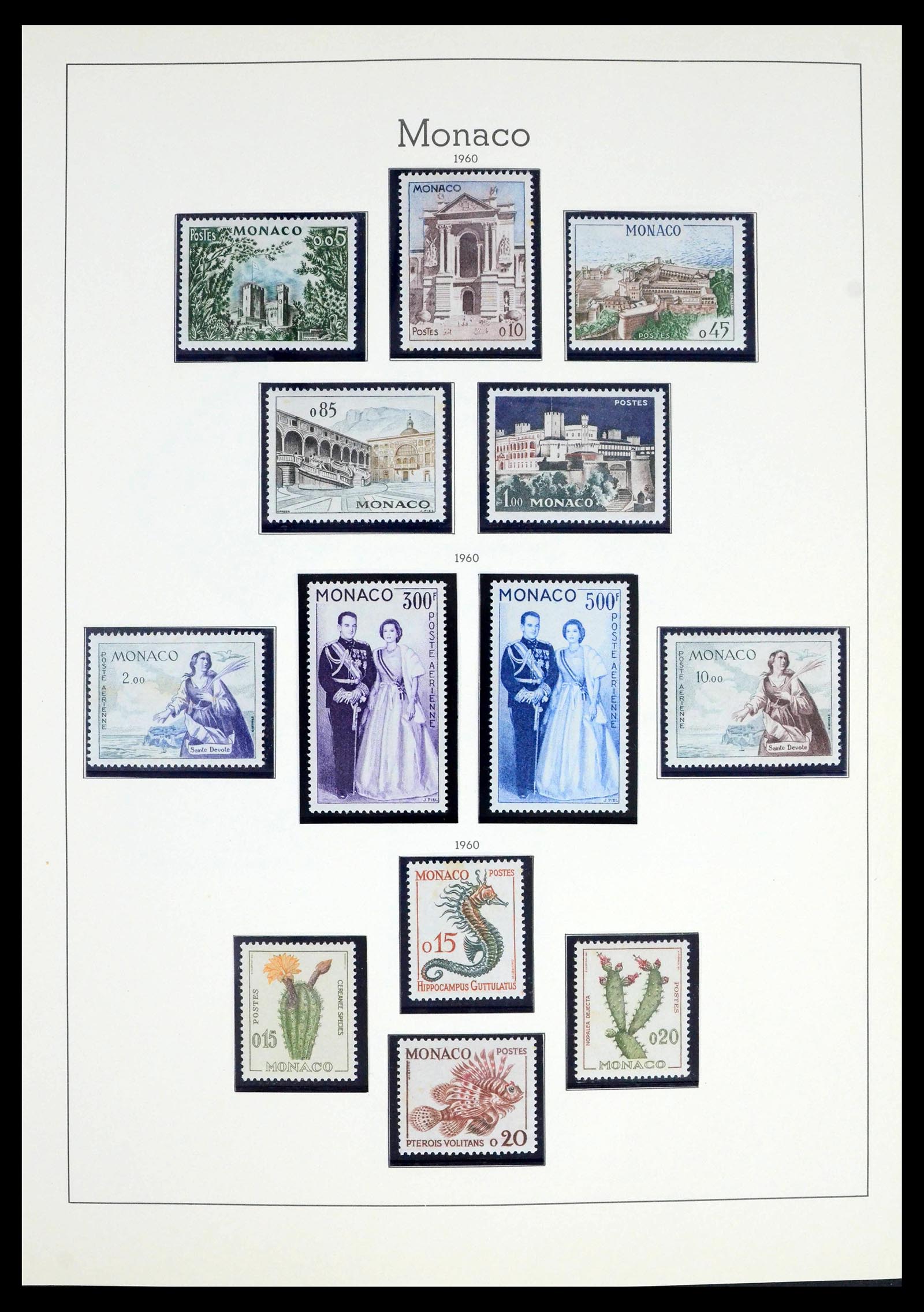 39392 0067 - Postzegelverzameling 39392 Monaco 1885-1999.