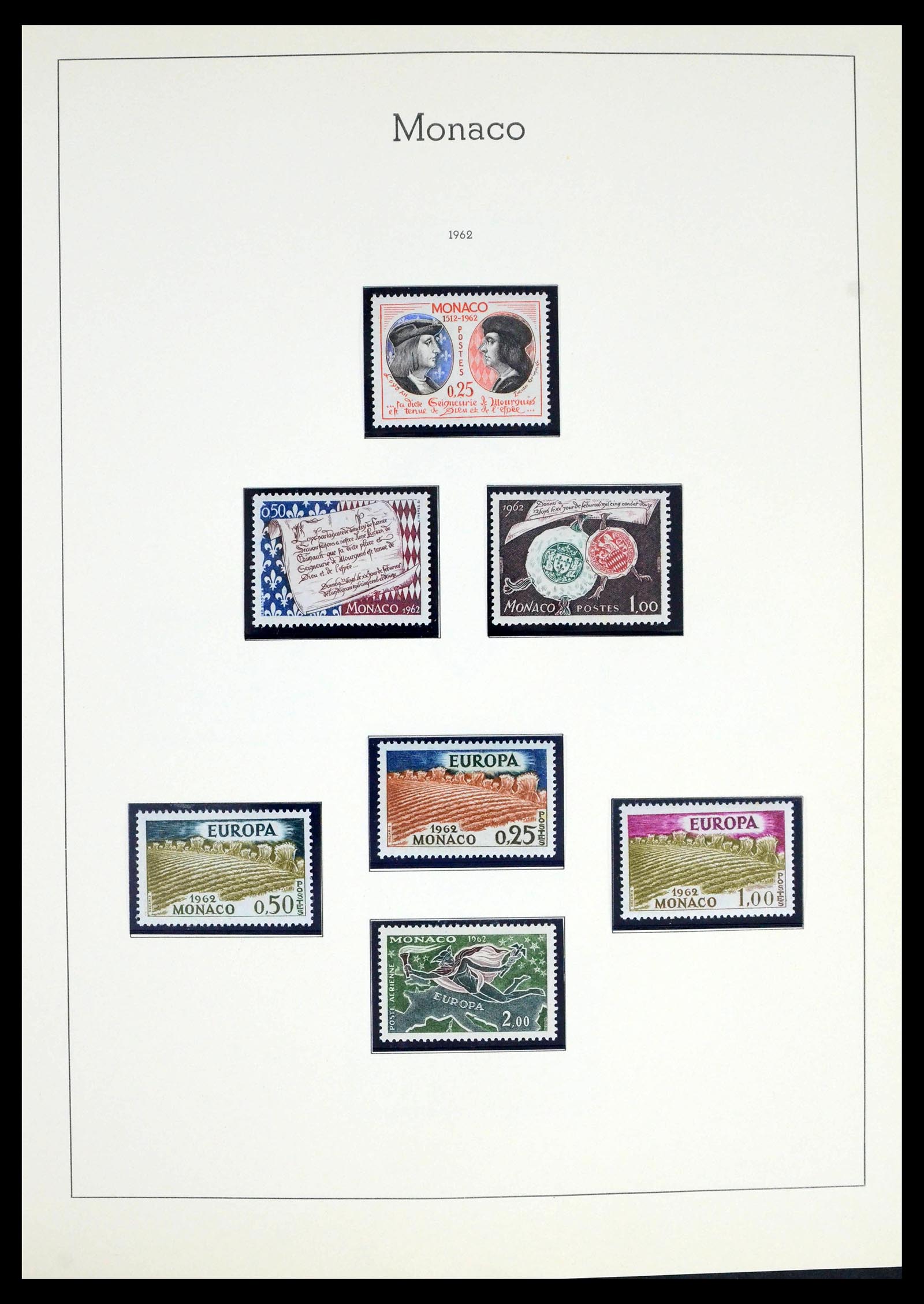 39392 0070 - Postzegelverzameling 39392 Monaco 1885-1999.