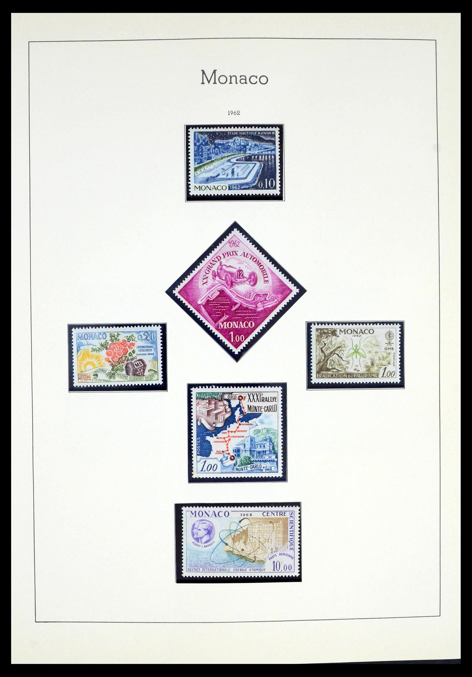 39392 0071 - Postzegelverzameling 39392 Monaco 1885-1999.