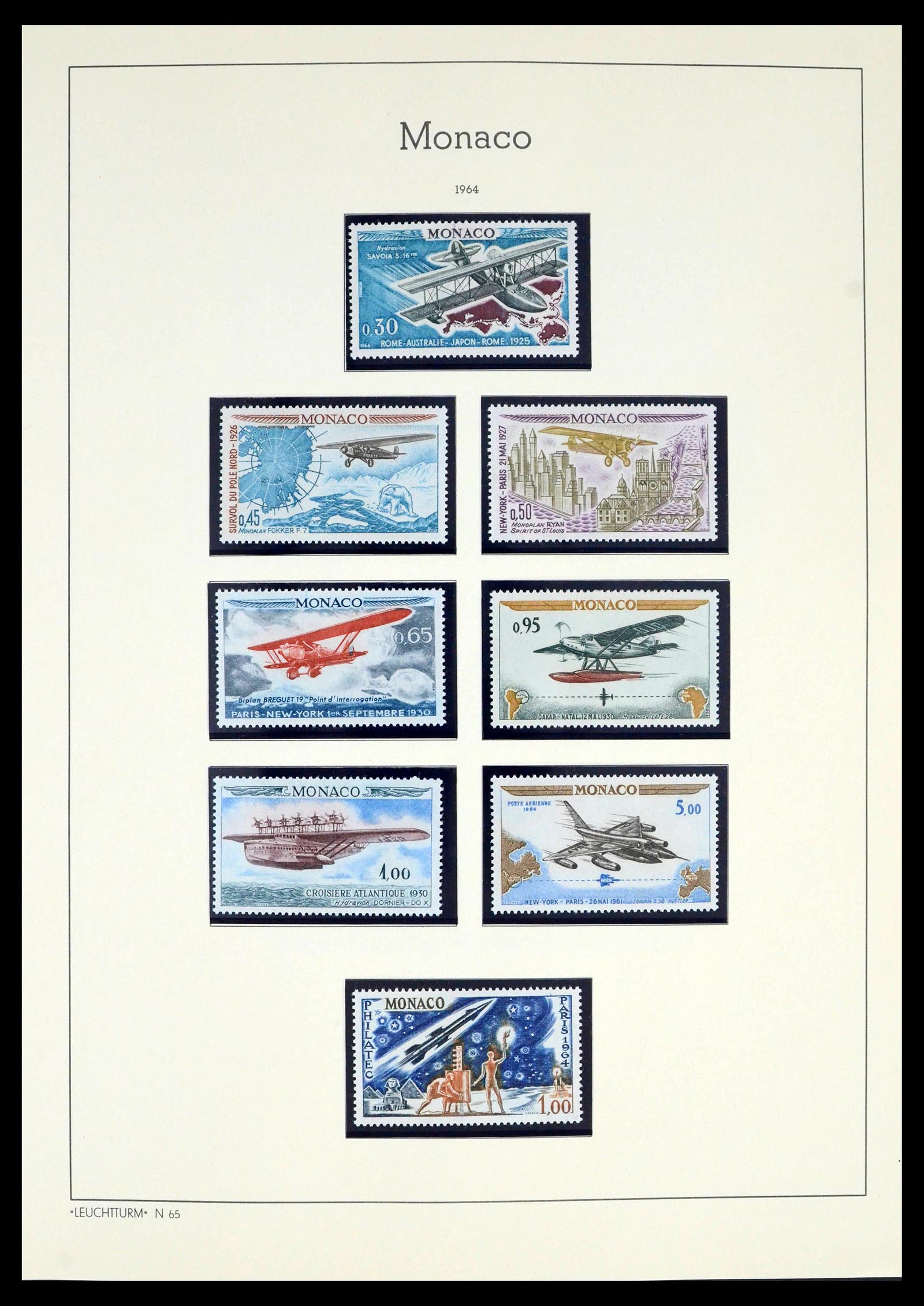 39392 0079 - Postzegelverzameling 39392 Monaco 1885-1999.