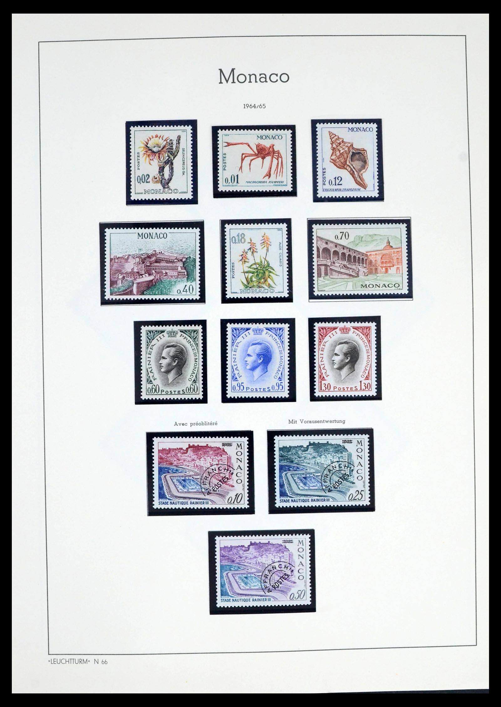39392 0080 - Postzegelverzameling 39392 Monaco 1885-1999.