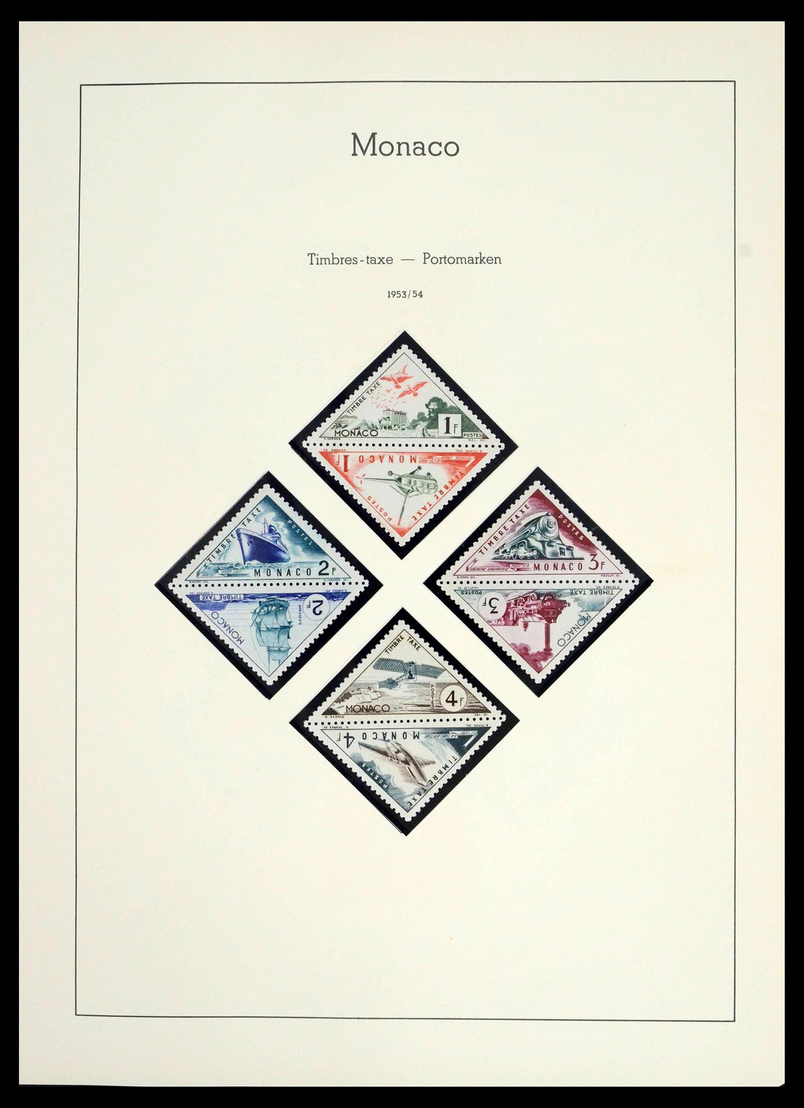 39392 0321 - Postzegelverzameling 39392 Monaco 1885-1999.
