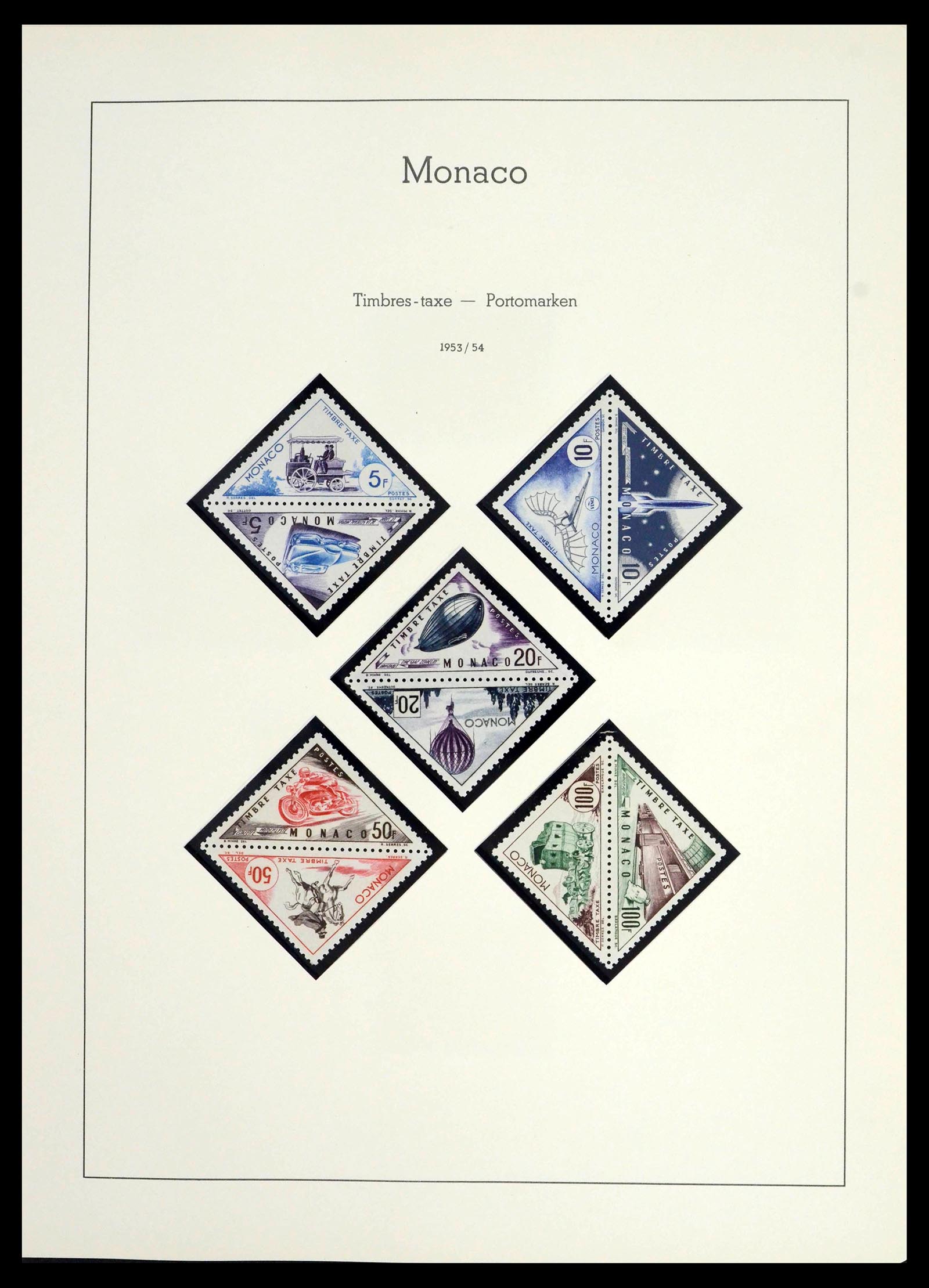 39392 0322 - Postzegelverzameling 39392 Monaco 1885-1999.