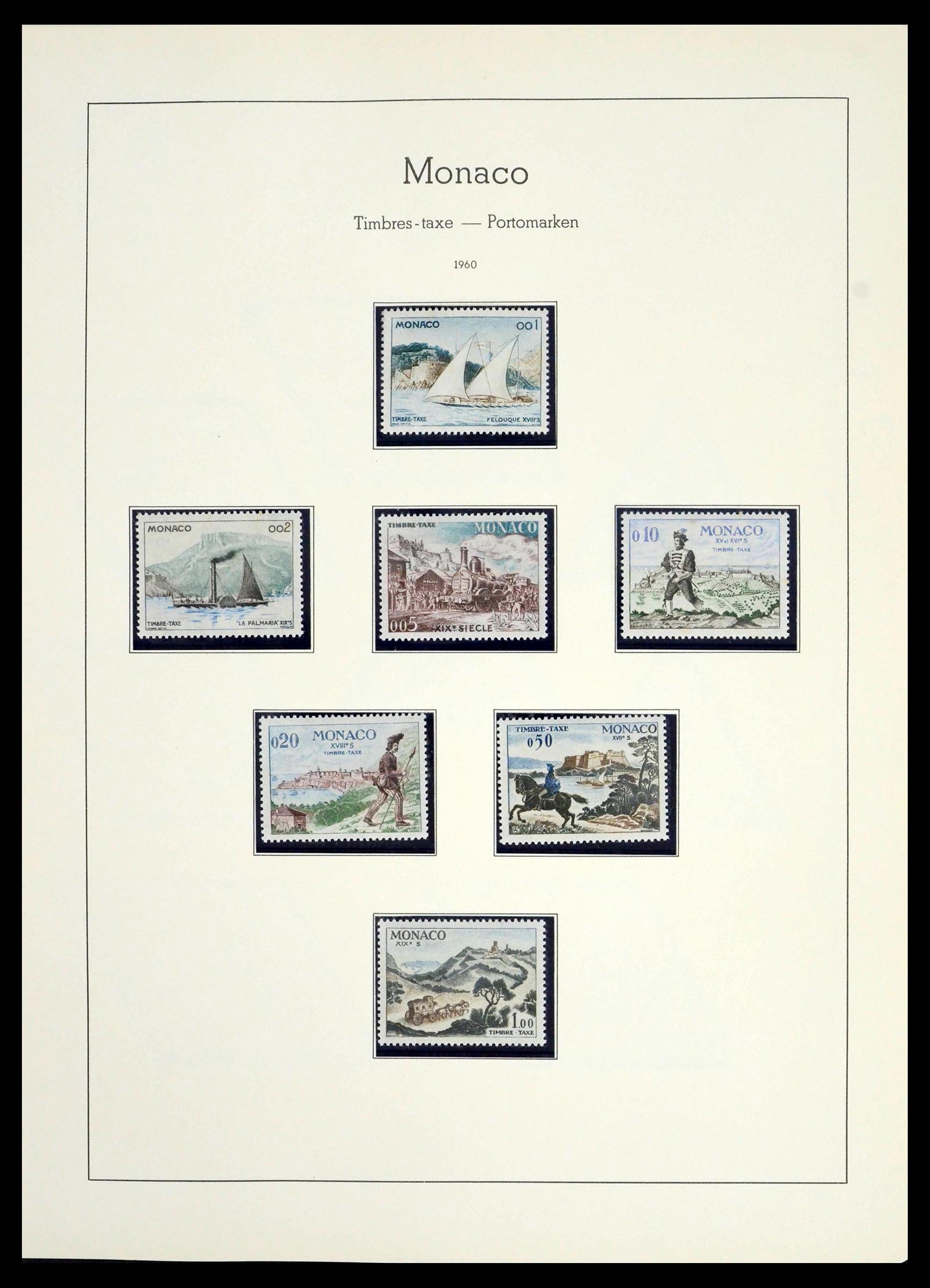 39392 0323 - Postzegelverzameling 39392 Monaco 1885-1999.
